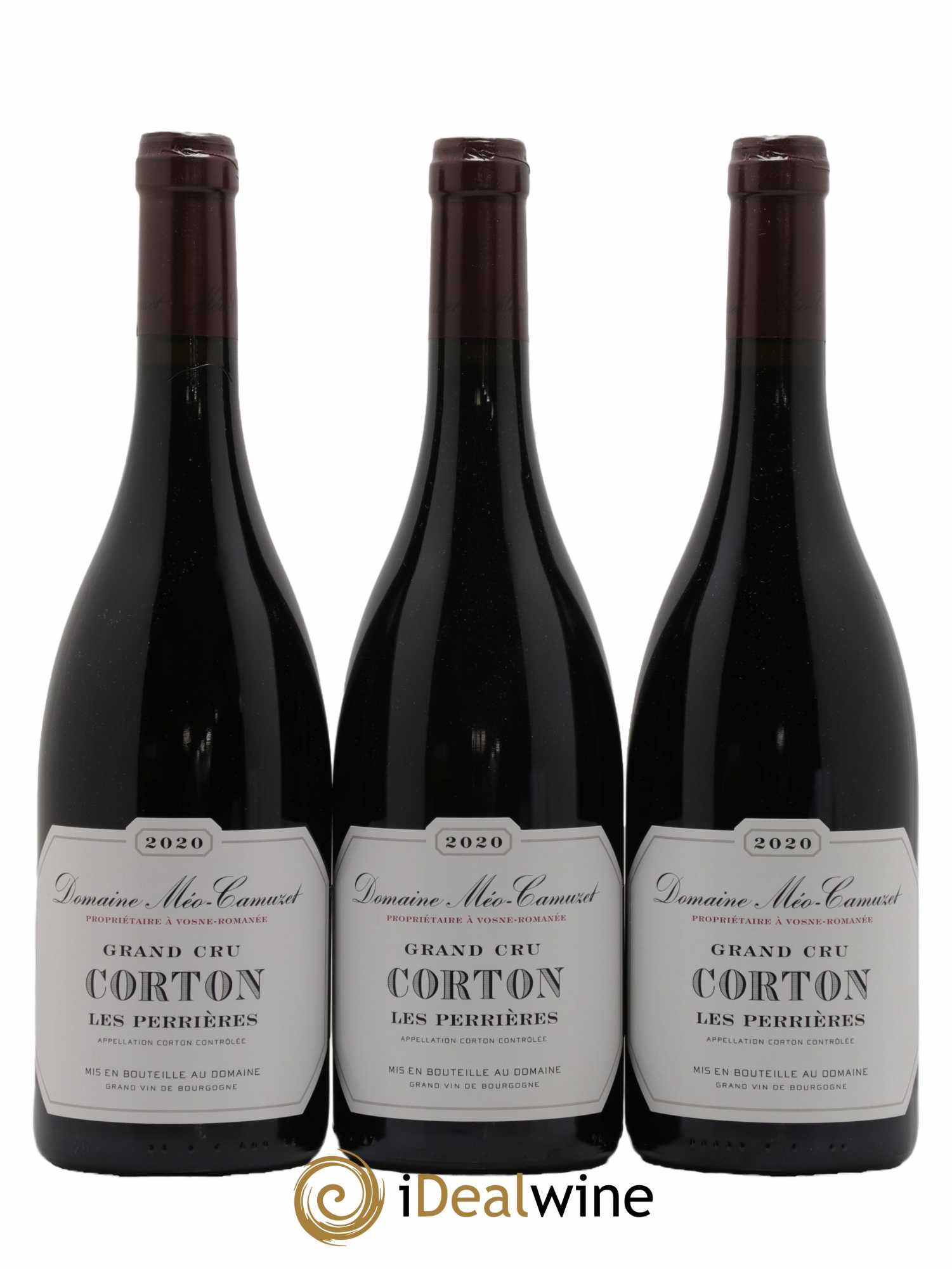 Corton Grand Cru Les Perrières Méo-Camuzet (Domaine) 2020 - Lot de 3 bouteilles - 0