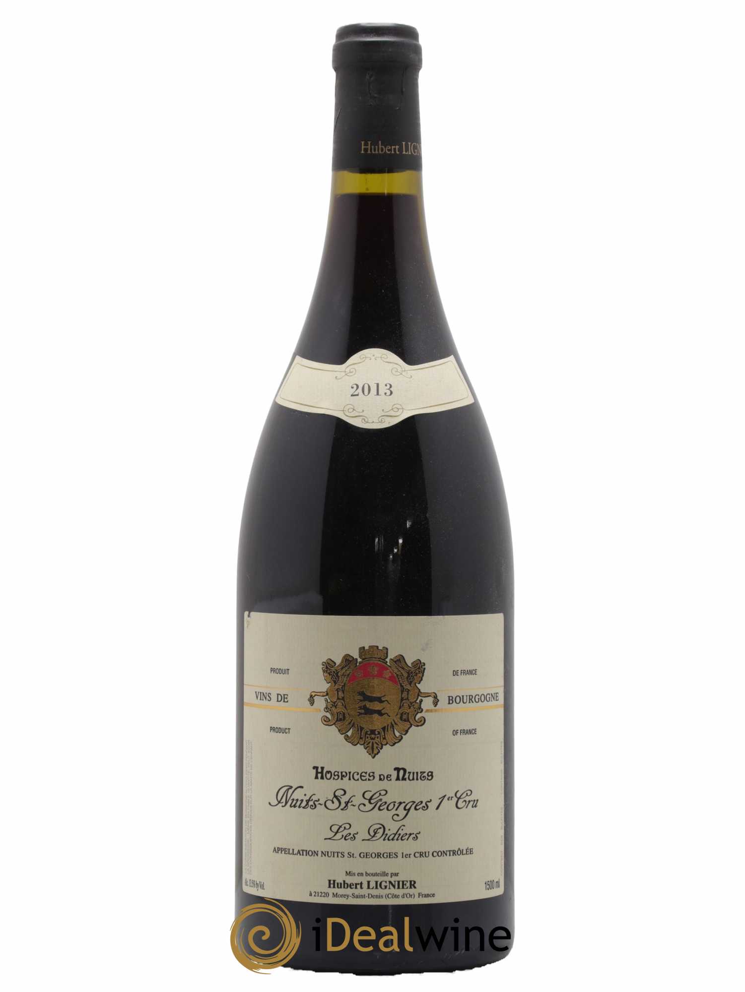 Nuits-Saint-Georges 1er Cru Les Didiers Hospices de Nuits Hubert Lignier (Domaine) 2013 - Lot de 1 magnum - 0