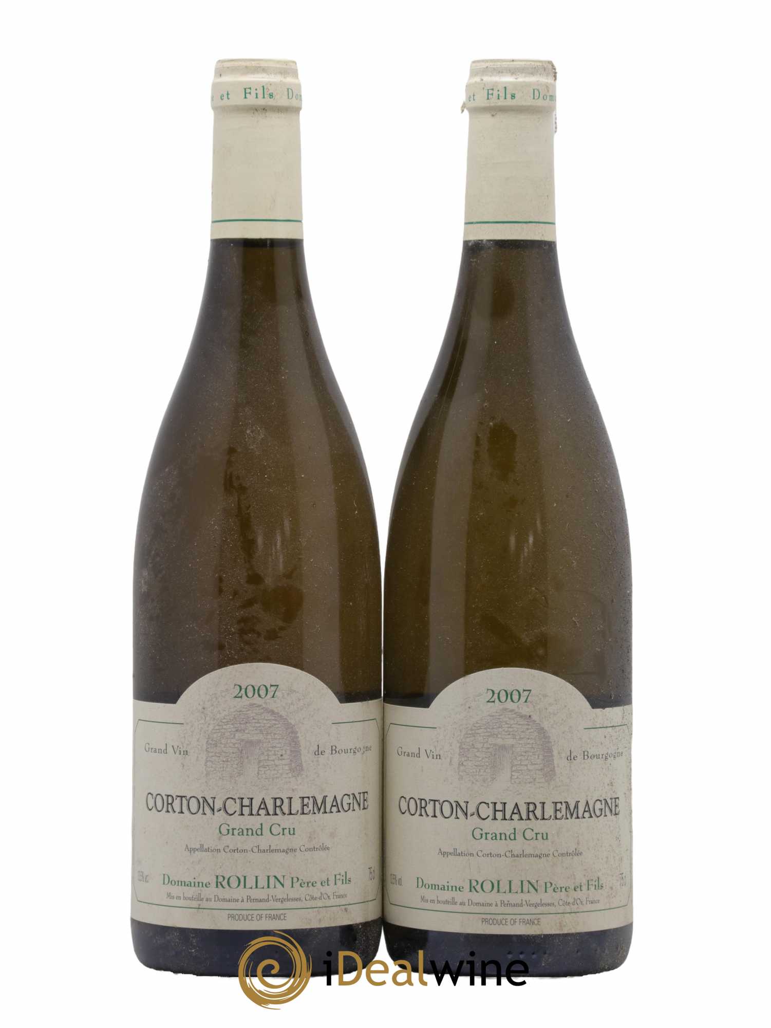 Corton-Charlemagne Grand Cru Rollin Père & Fils 2007 - Lot de 2 bouteilles - 0