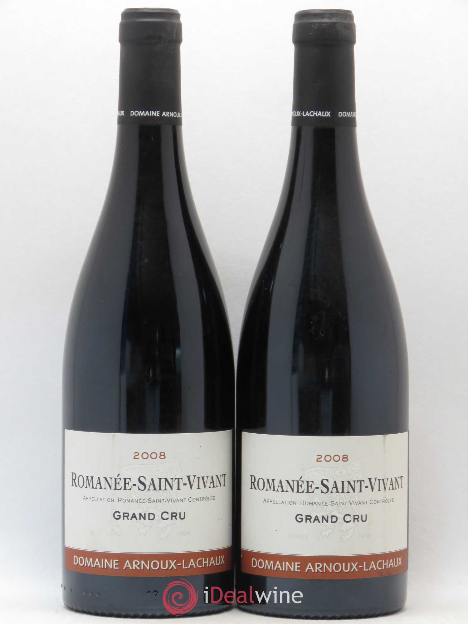 Romanée-Saint-Vivant Grand Cru Arnoux-Lachaux (Domaine) 2008 - Lot de 2 bouteilles - 0