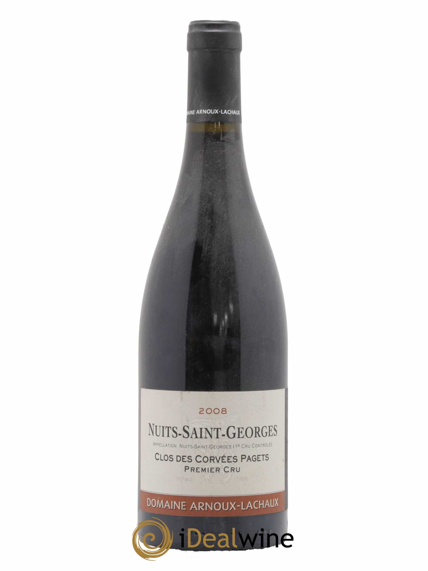 Nuits-Saint-Georges 1er Cru Clos des Corvées Pagets Arnoux-Lachaux (Domaine) 2008 - Lot de 1 bouteille - 0