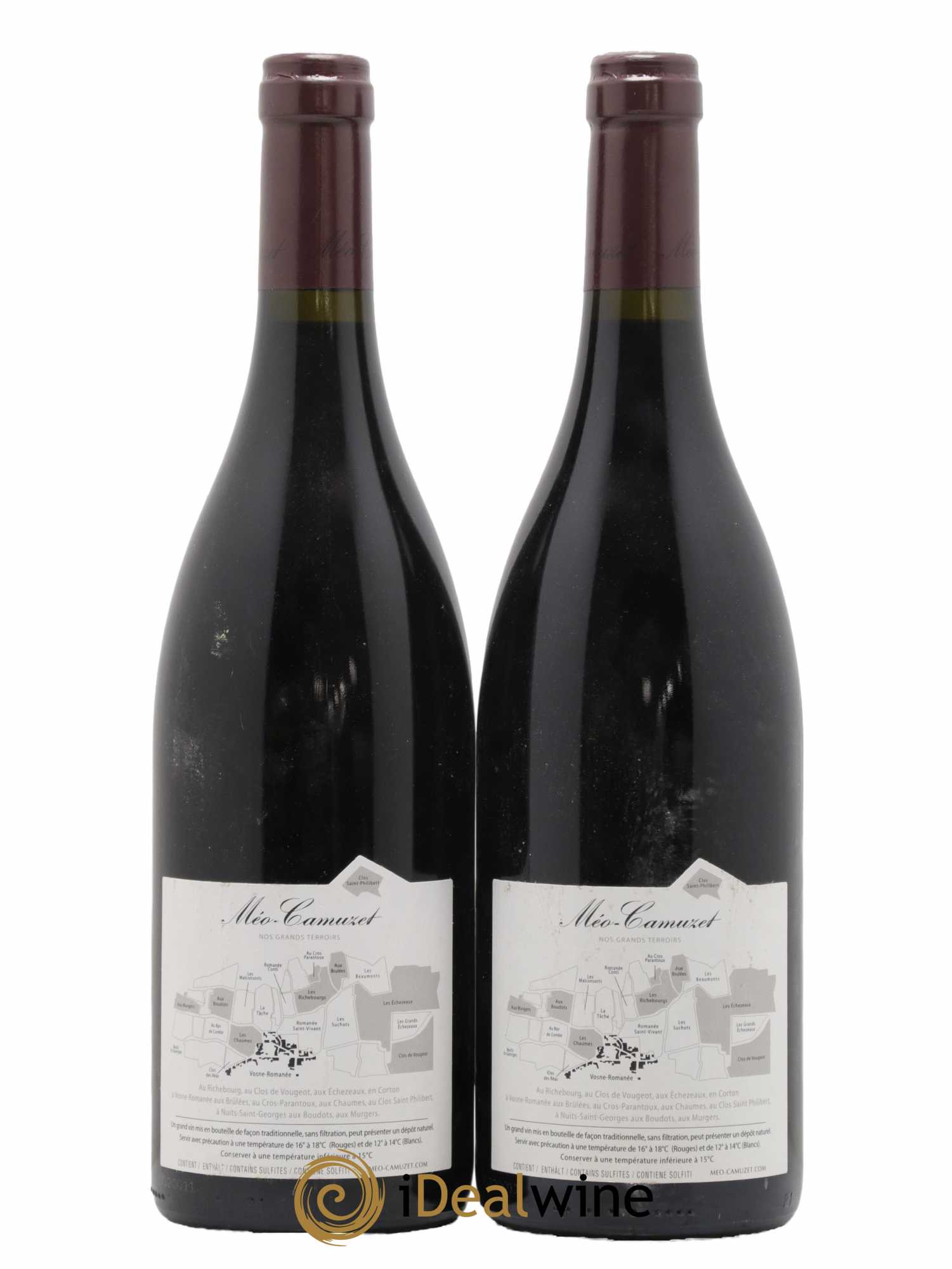 Vosne-Romanée 1er Cru Aux Brûlées Méo-Camuzet (Domaine) 2017 - Lotto di 2 bottiglie - 1