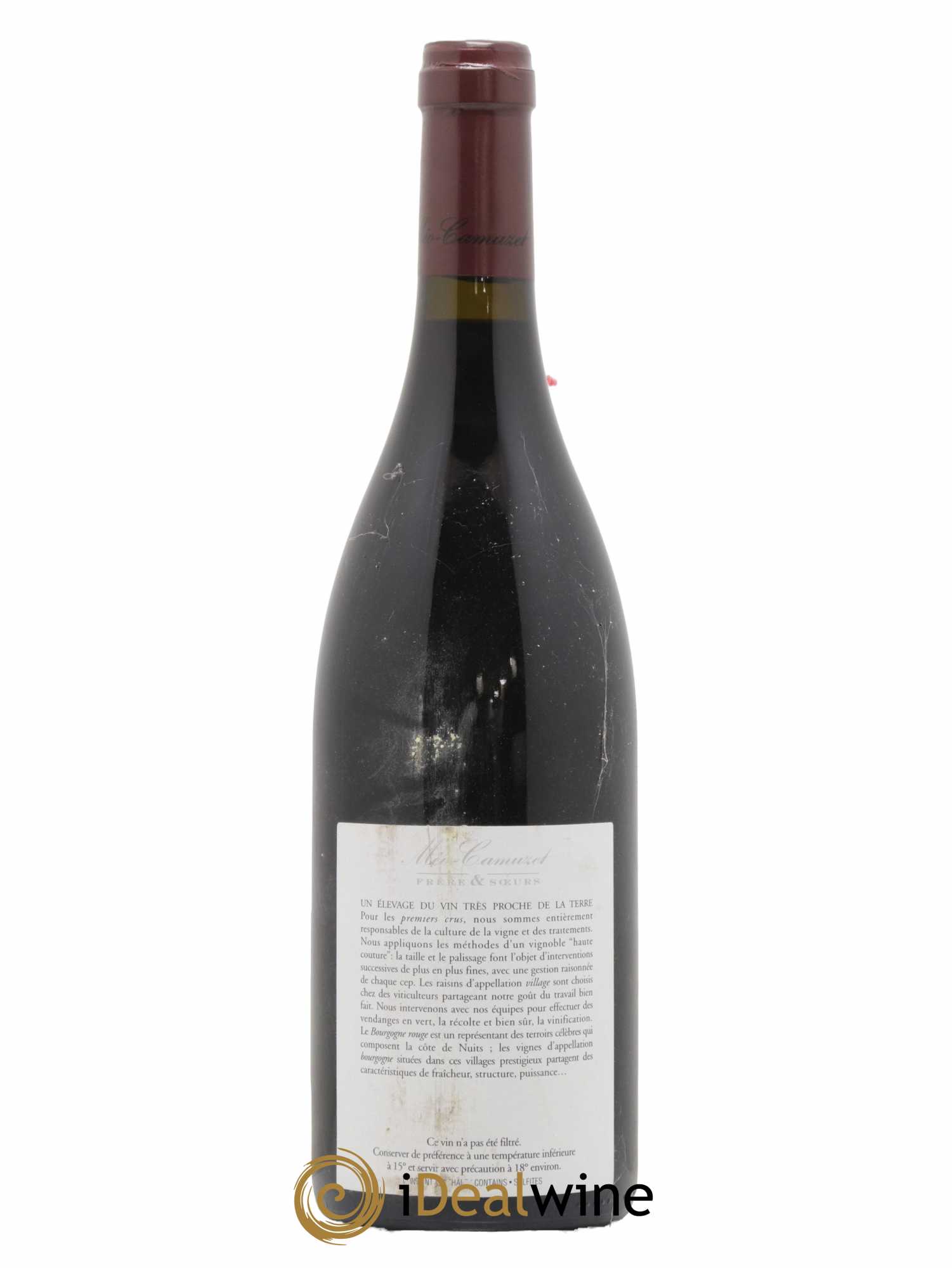 Chambolle-Musigny 1er Cru Les Cras Méo-Camuzet (Frère & Soeurs) 2010 - Lot de 1 bouteille - 1