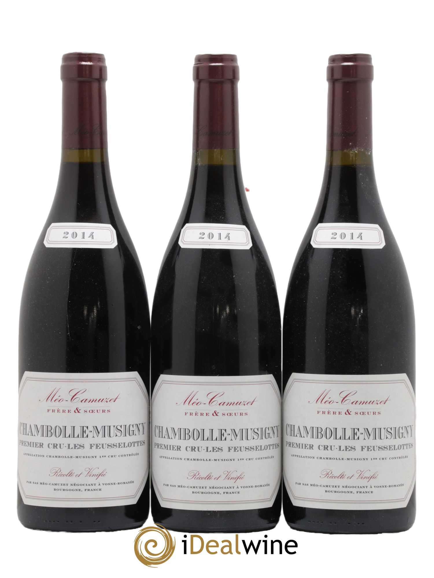 Chambolle-Musigny 1er Cru Les Feusselottes Méo-Camuzet (Frère & Soeurs) 2014 - Lot de 3 bouteilles - 0