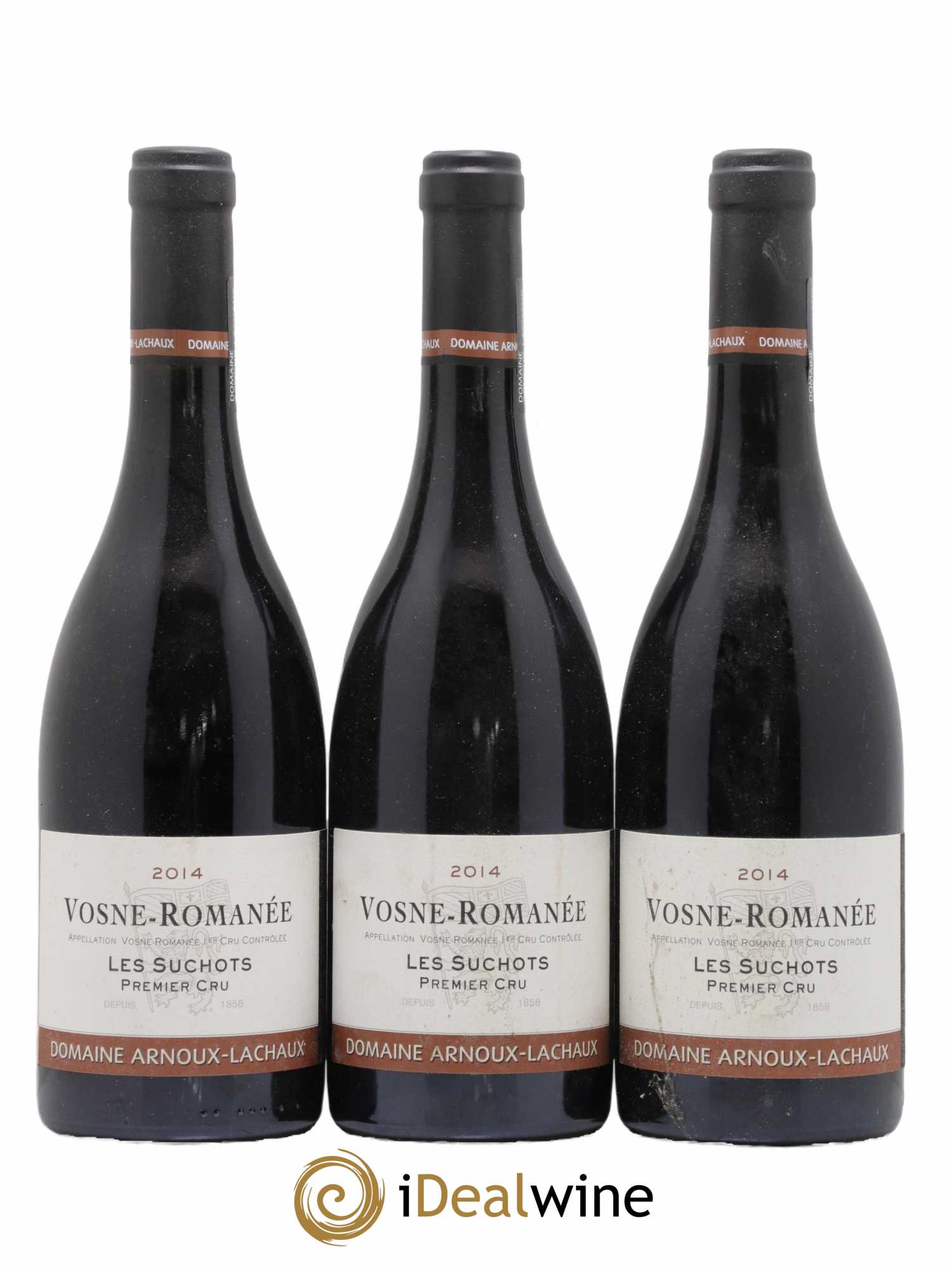 Vosne-Romanée 1er Cru Les Suchots Arnoux-Lachaux (Domaine) 2014 - Lot de 3 bouteilles - 0
