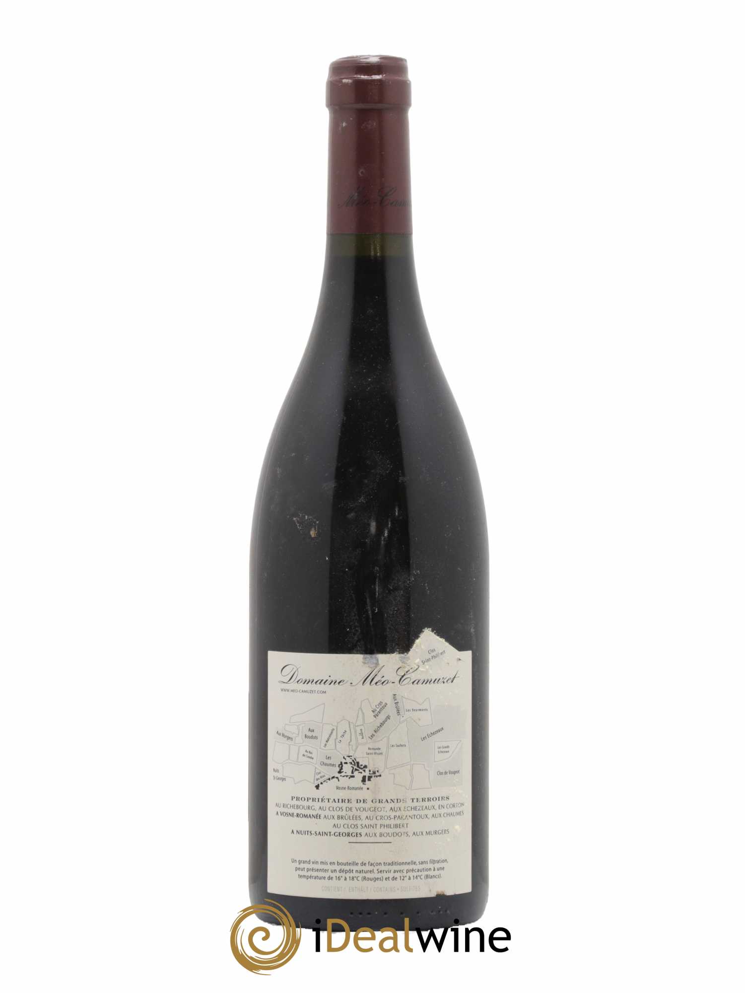 Clos de Vougeot Grand Cru Près le Cellier Méo-Camuzet (Domaine) 2009 - Lot de 1 bouteille - 1