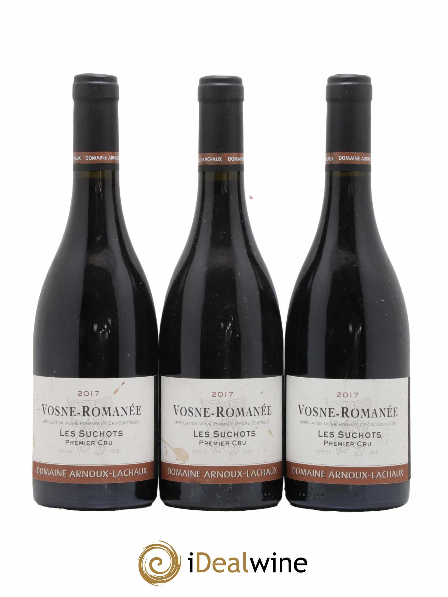 Vosne-Romanée 1er Cru Les Suchots Arnoux-Lachaux (Domaine) 2017 - Lot de 3 bouteilles - 0
