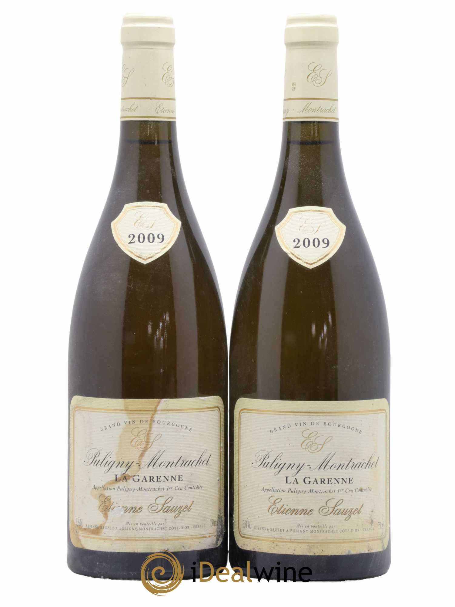 Puligny-Montrachet 1er Cru La Garenne Etienne Sauzet 2009 - Lot de 2 bouteilles - 0