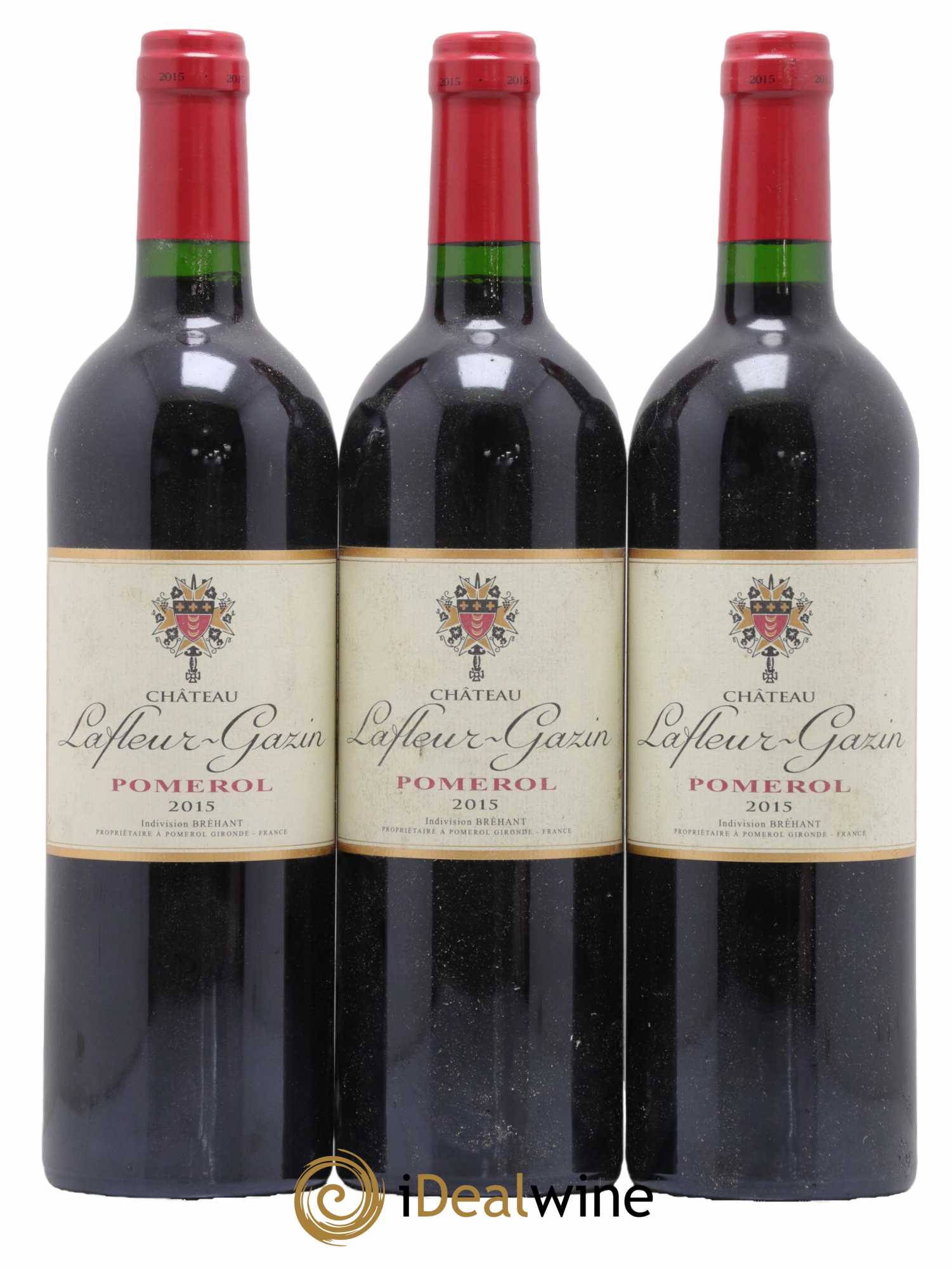 Château Lafleur-Gazin 2015 - Lot de 3 bouteilles - 0