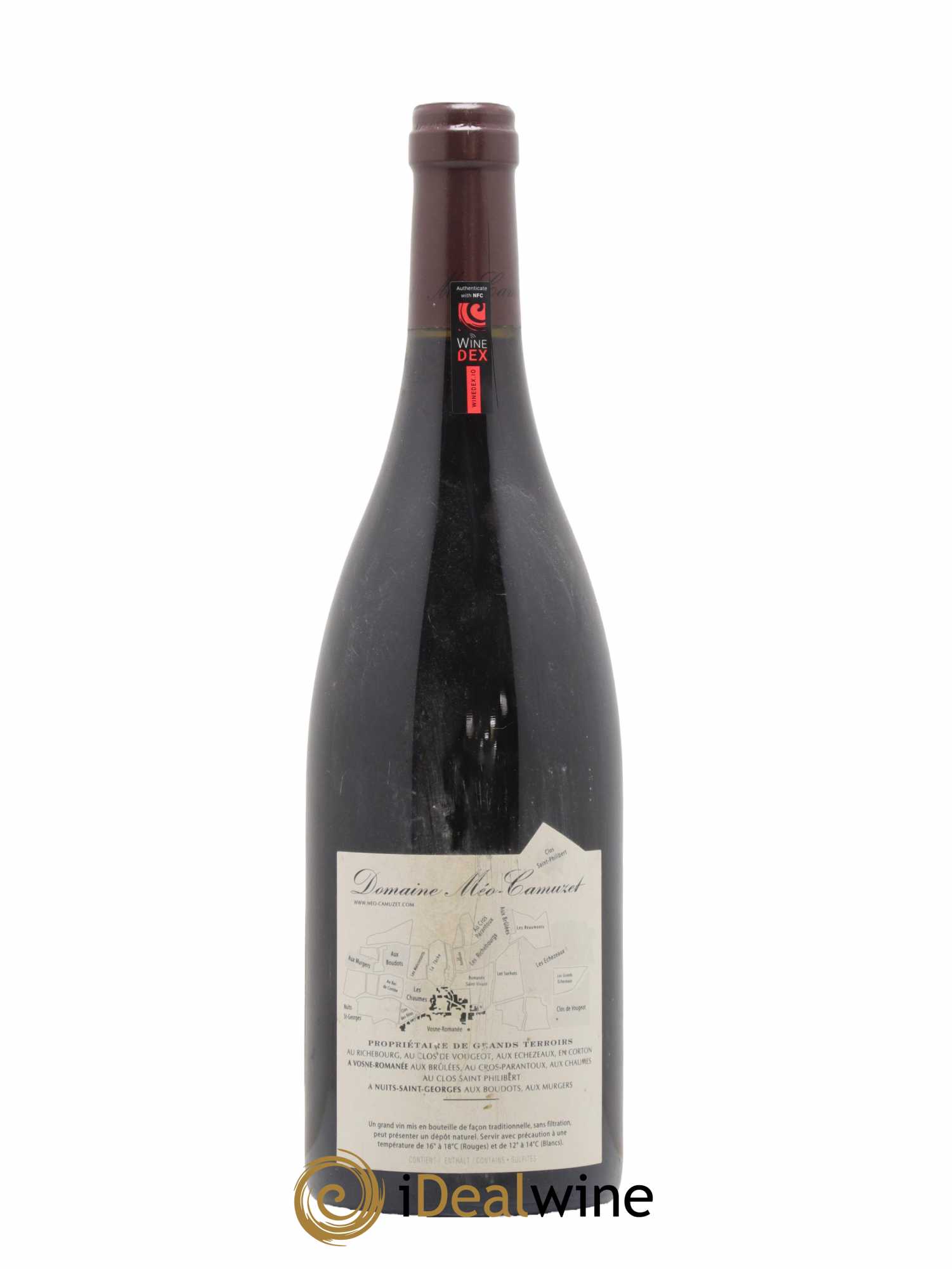 Vosne-Romanée 1er Cru Au Cros Parantoux Méo-Camuzet (Domaine) 2008 - Lot de 1 bouteille - 1