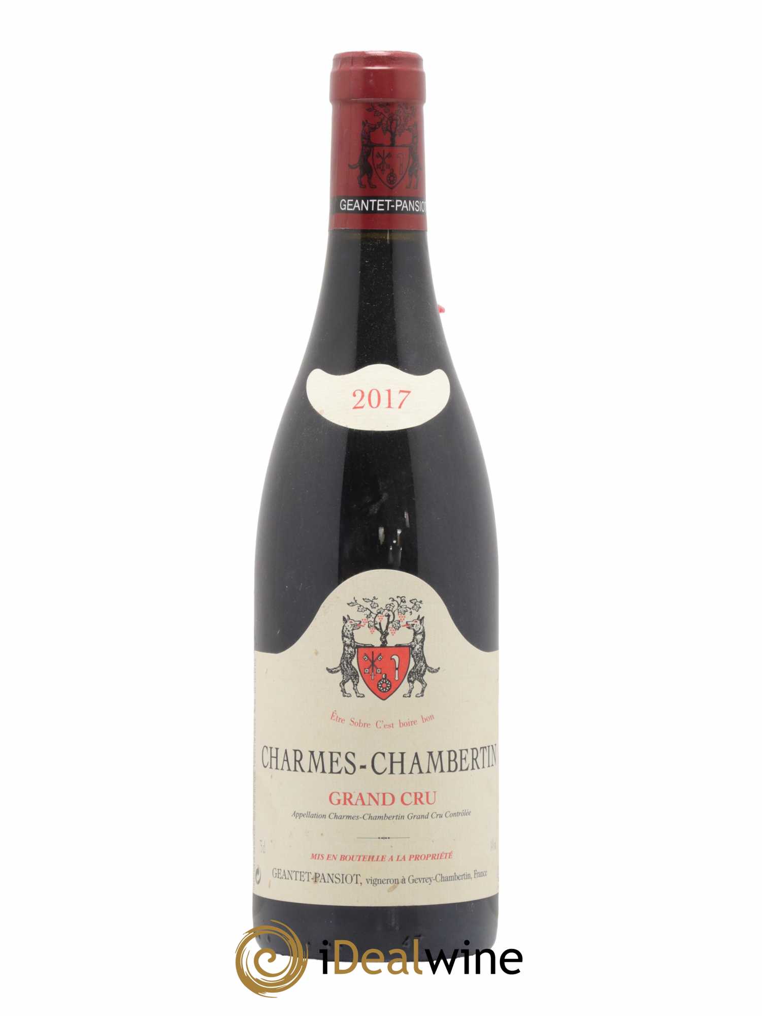 Charmes-Chambertin Grand Cru Geantet-Pansiot 2017 - Lot de 1 bouteille - 0