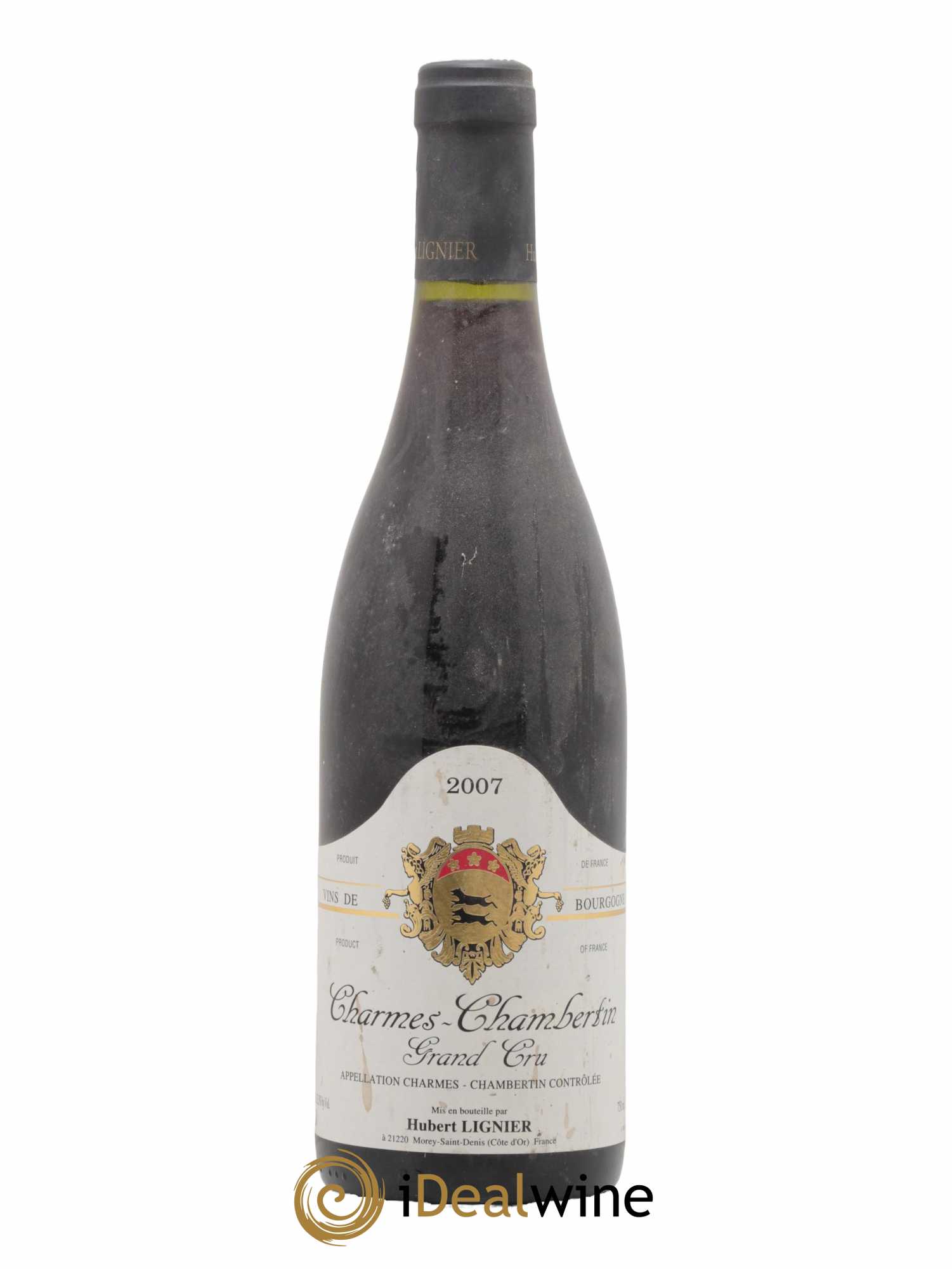 Charmes-Chambertin Grand Cru Hubert Lignier (Domaine) 2007 - Lot de 1 bouteille - 0