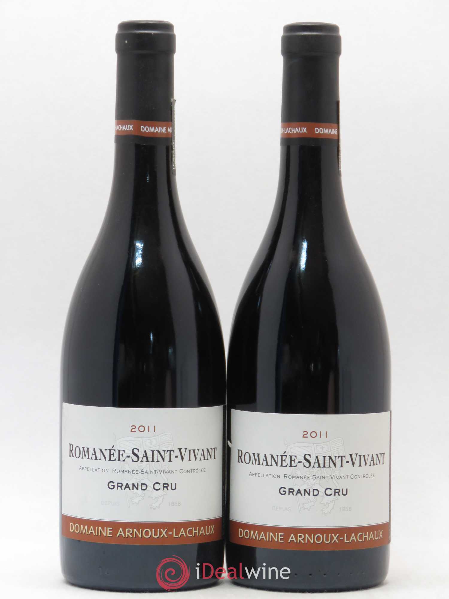 Romanée-Saint-Vivant Grand Cru Arnoux-Lachaux (Domaine) 2011 - Lot de 2 bouteilles - 0