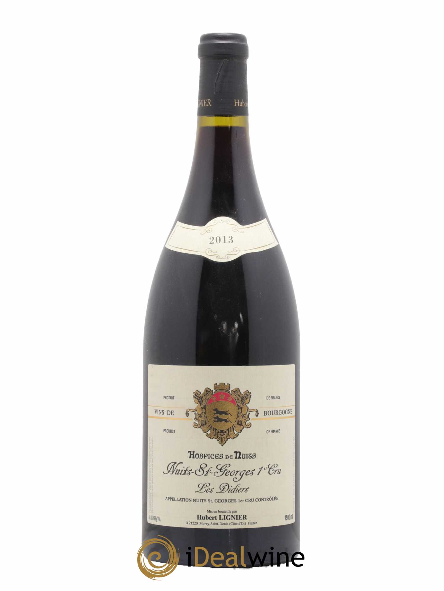 Nuits-Saint-Georges 1er Cru Les Didiers Hospices de Nuits Hubert Lignier (Domaine) 2013 - Lot de 1 magnum - 0