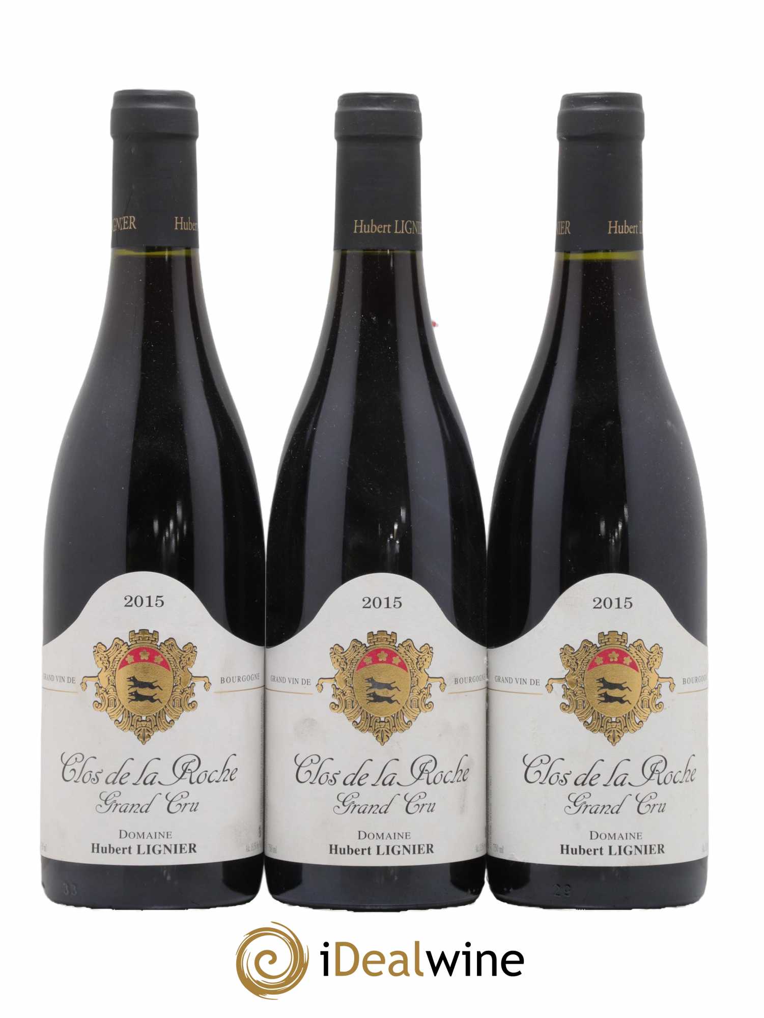 Clos de la Roche Grand Cru Hubert Lignier (Domaine) 2015 - Lot de 3 bouteilles - 0
