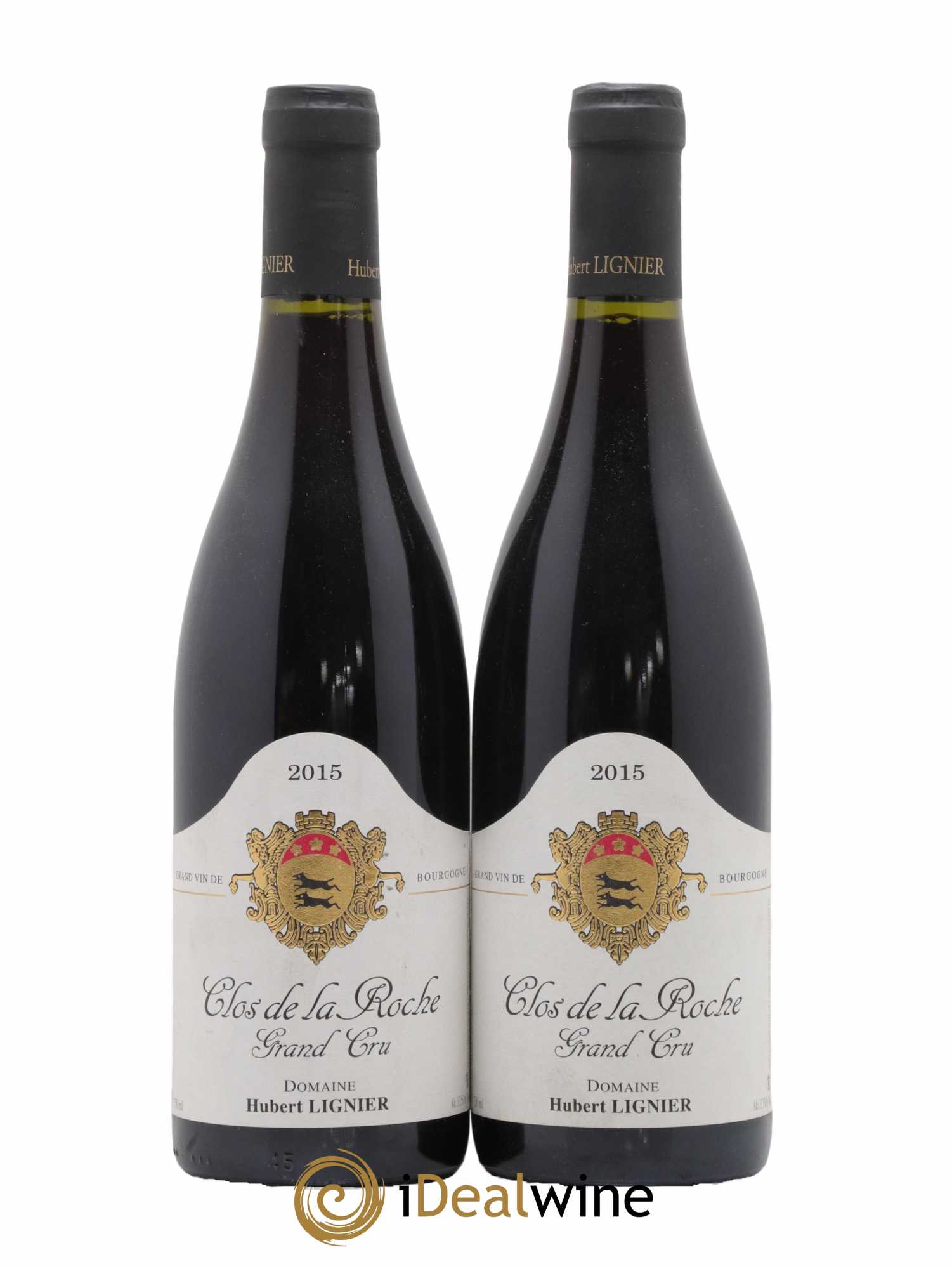 Clos de la Roche Grand Cru Hubert Lignier (Domaine) 2015 - Lot de 2 bouteilles - 0