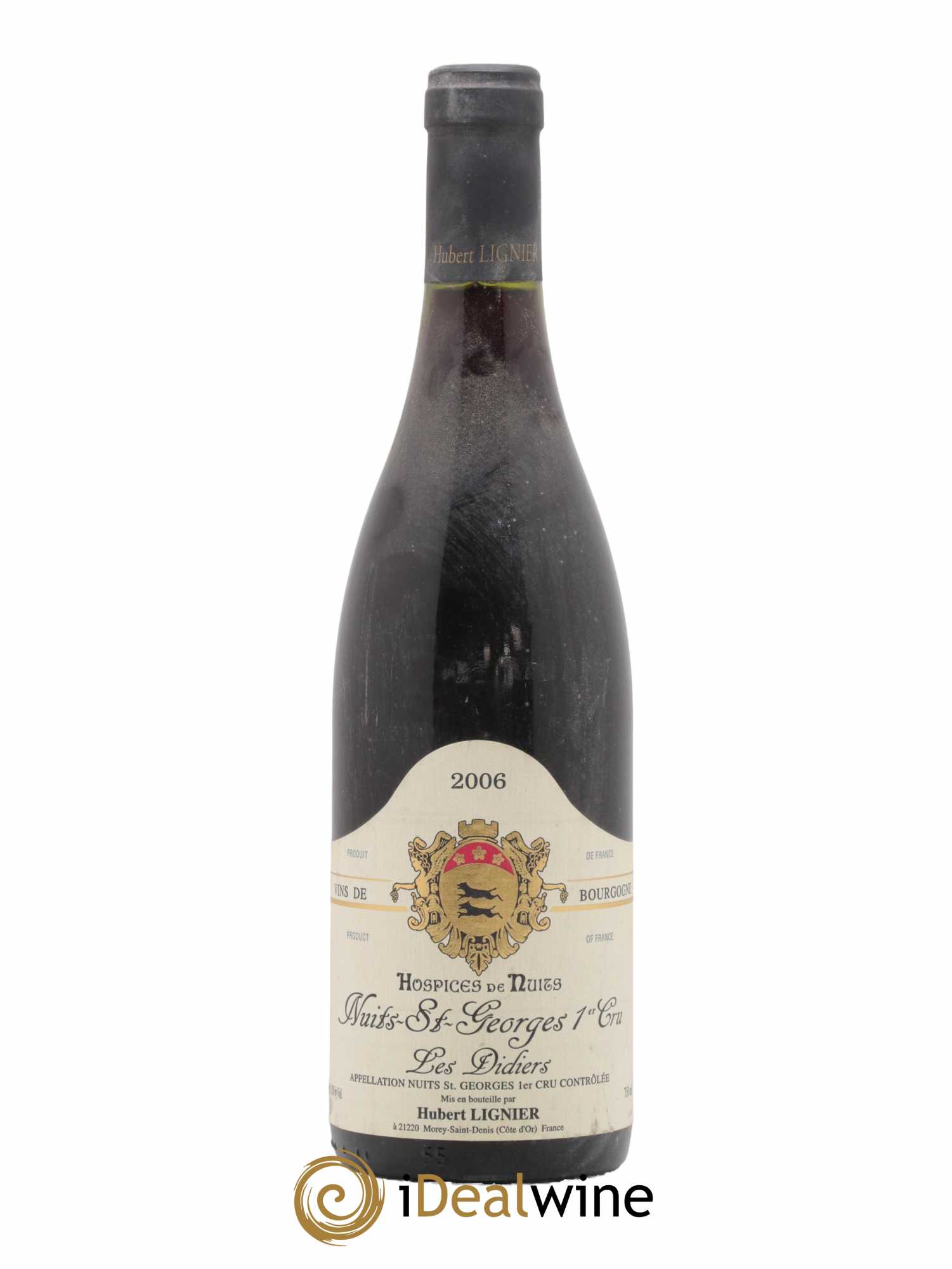 Nuits-Saint-Georges 1er Cru Les Didiers Hospices de Nuits Hubert Lignier (Domaine) 2006 - Lot de 1 bouteille - 0