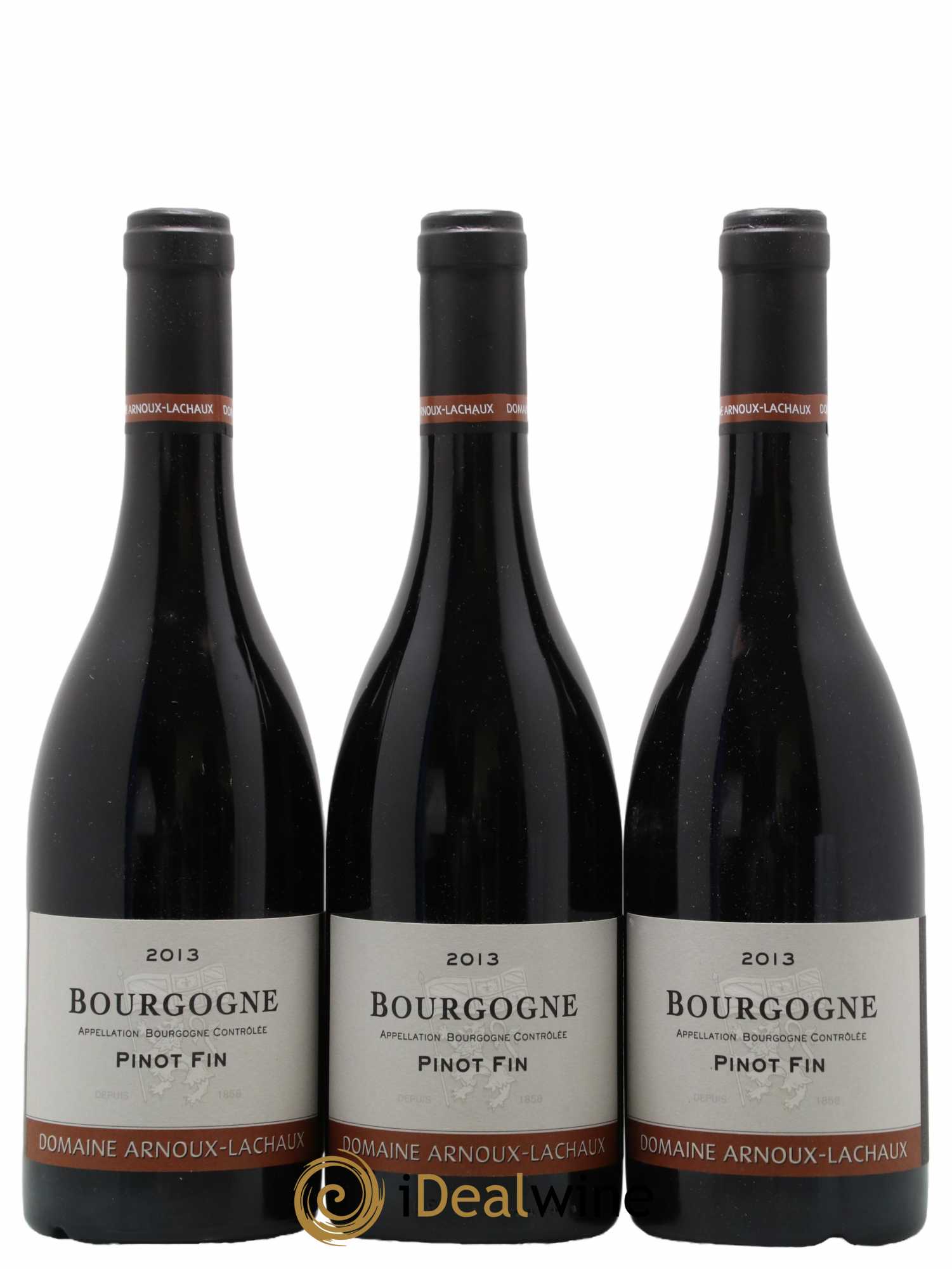 Bourgogne Pinot Fin Arnoux-Lachaux (Domaine) 2013 - Lot de 3 bouteilles - 0