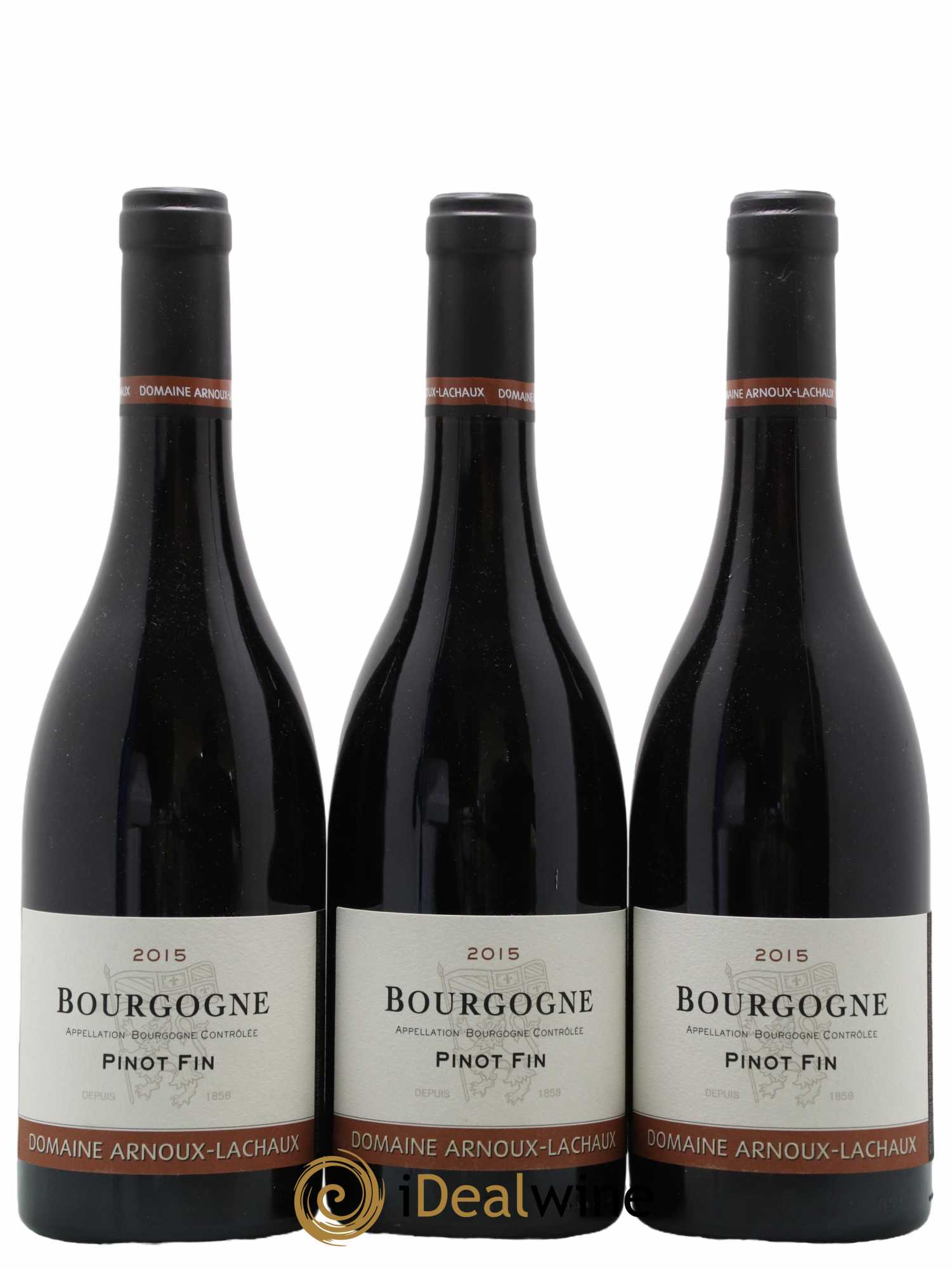 Bourgogne Pinot Fin Arnoux-Lachaux (Domaine) 2015 - Lot de 3 bouteilles - 0