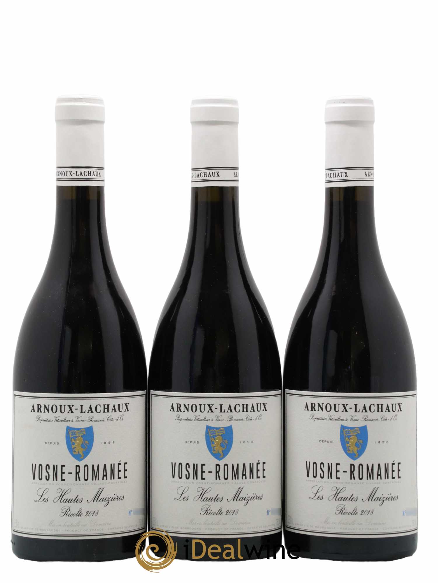 Vosne-Romanée Les Hautes Maizières Arnoux-Lachaux (Domaine) 2018 - Lot de 3 bouteilles - 0