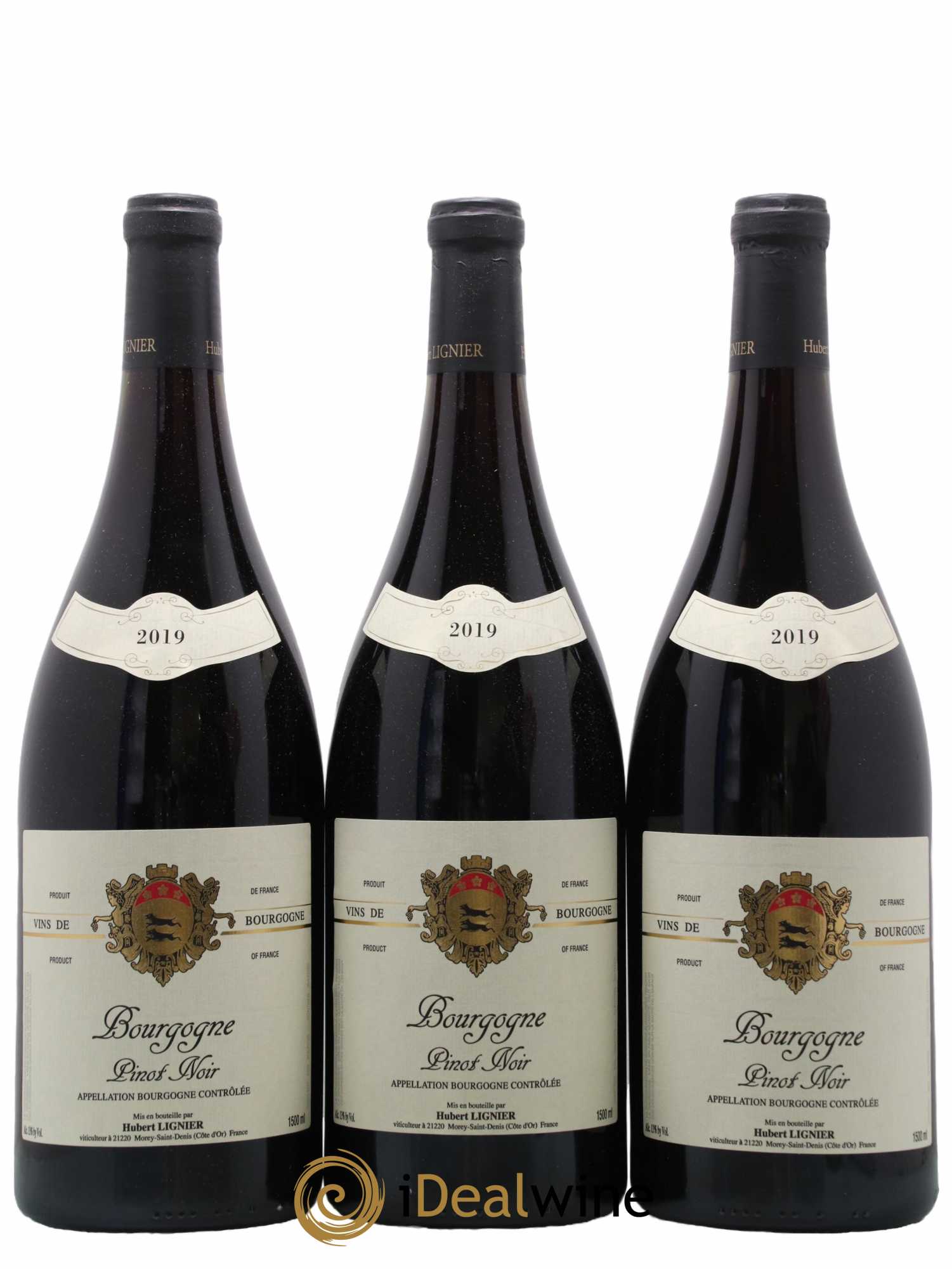 Bourgogne Hubert Lignier (Domaine) 2019 - Lot de 3 magnums - 0