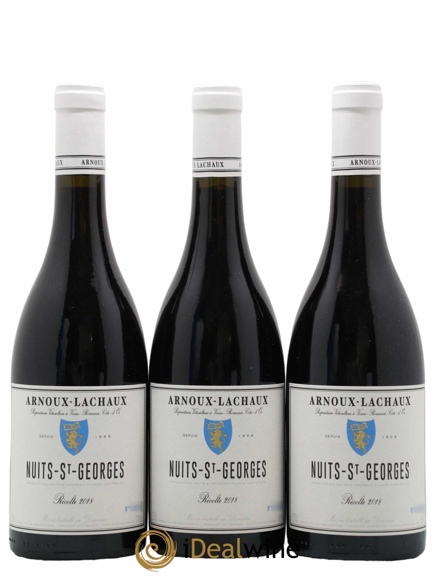 Nuits-Saint-Georges Arnoux-Lachaux (Domaine) 2018 - Lot de 3 bouteilles - 0