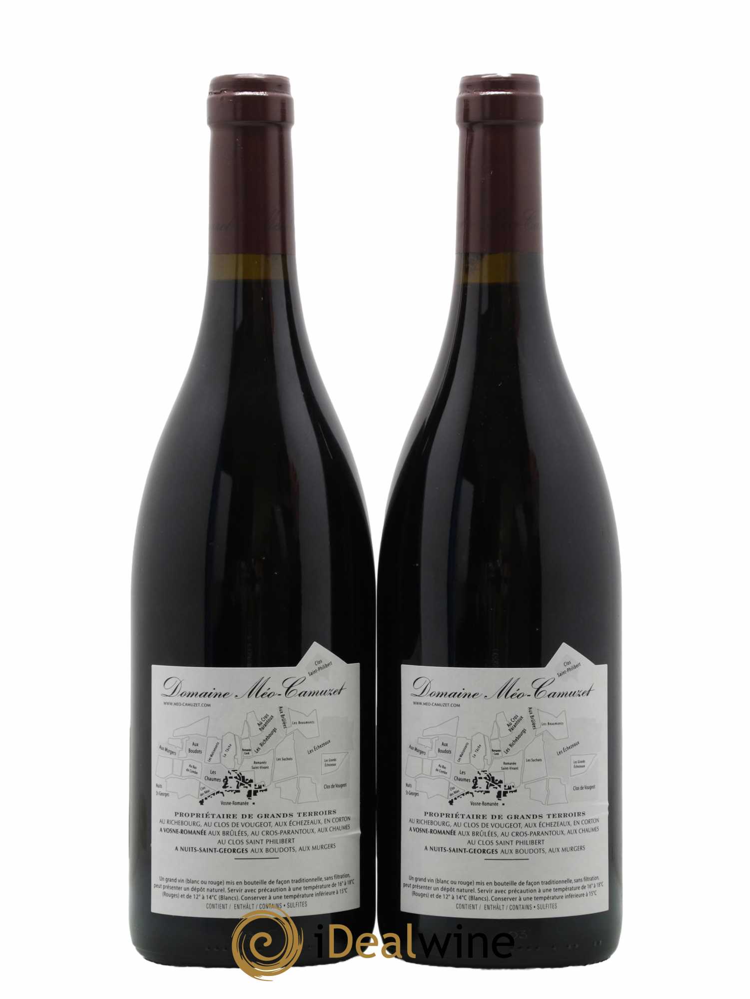 Nuits-Saint-Georges 1er Cru Aux Murgers Méo-Camuzet (Domaine) 2016 - Lot de 2 bouteilles - 1