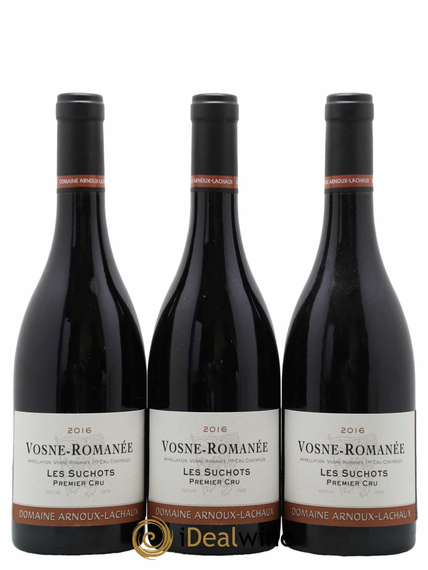 Vosne-Romanée 1er Cru Les Suchots Arnoux-Lachaux (Domaine) 2016 - Lot de 3 bouteilles - 0