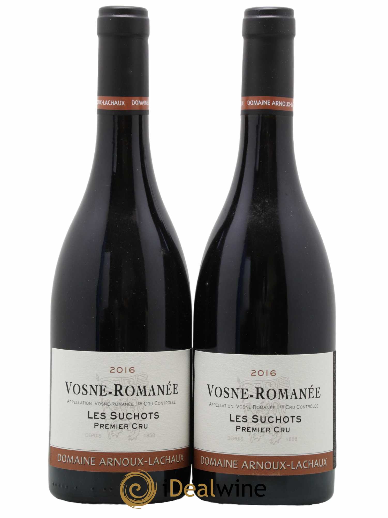 Vosne-Romanée 1er Cru Les Suchots Arnoux-Lachaux (Domaine) 2016 - Lot de 2 bouteilles - 0
