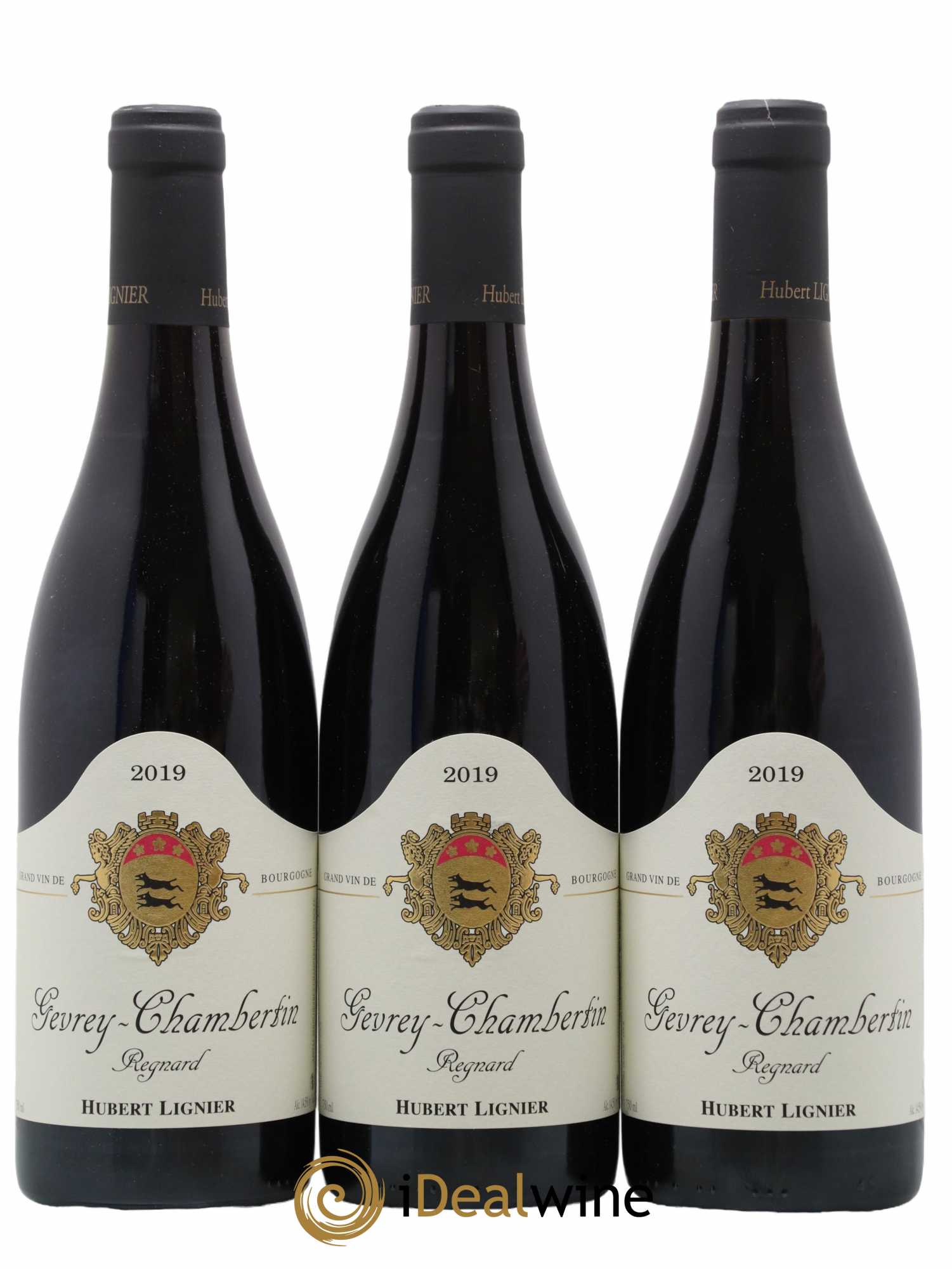 Gevrey-Chambertin Regnard Domaine Hubert Lignier 2019 - Lot de 3 bouteilles - 0