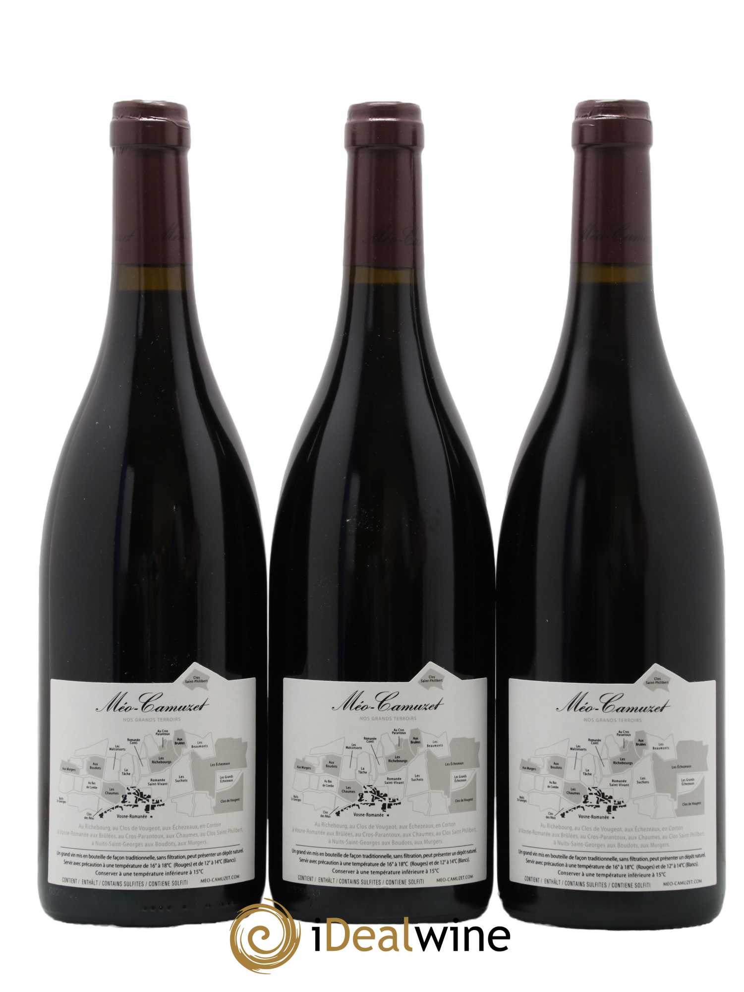 Nuits-Saint-Georges 1er Cru Aux Murgers Méo-Camuzet (Domaine) 2018 - Lot de 3 bouteilles - 1
