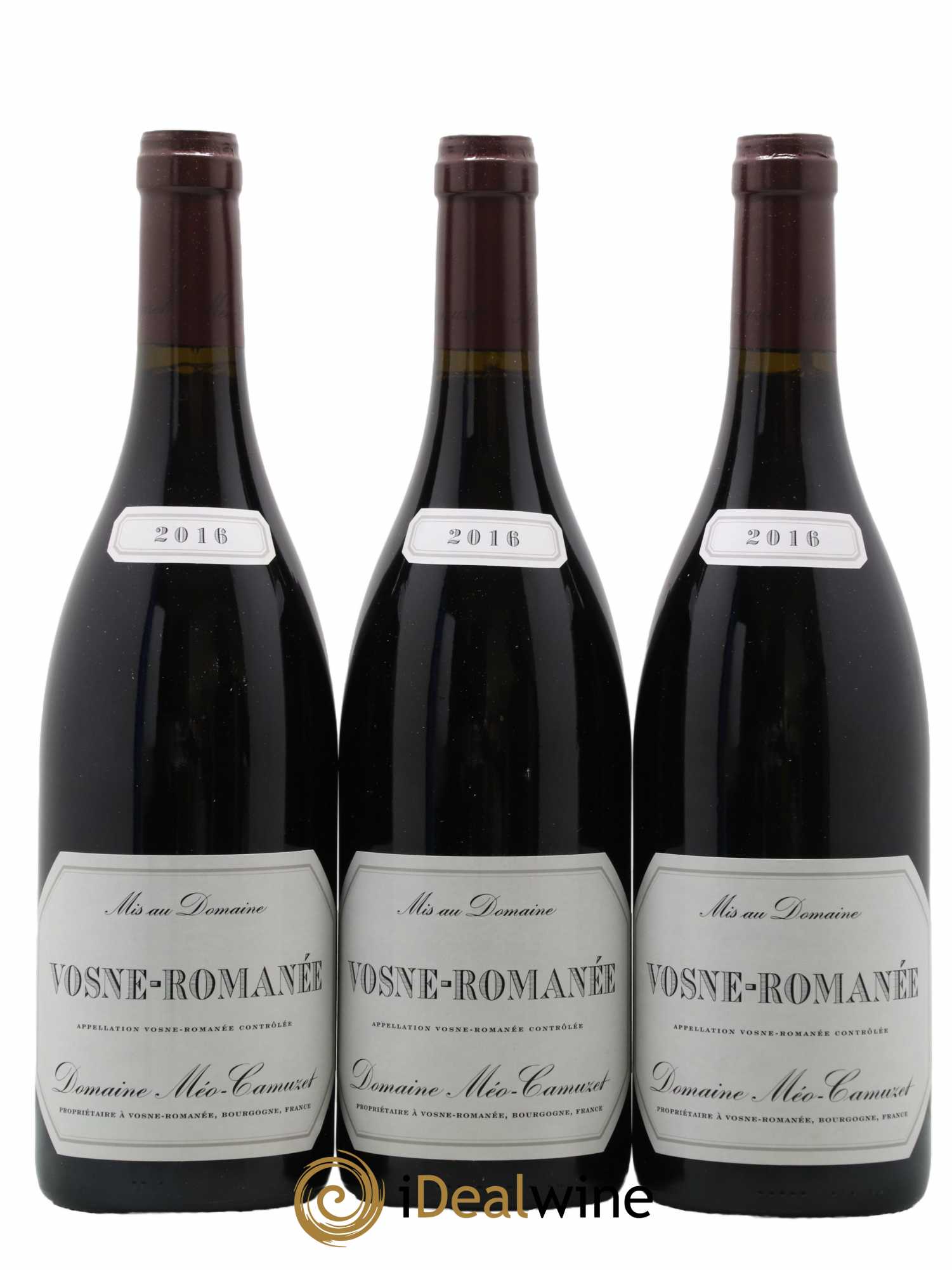 Vosne-Romanée Méo-Camuzet (Domaine) 2016 - Lot de 3 bouteilles - 0