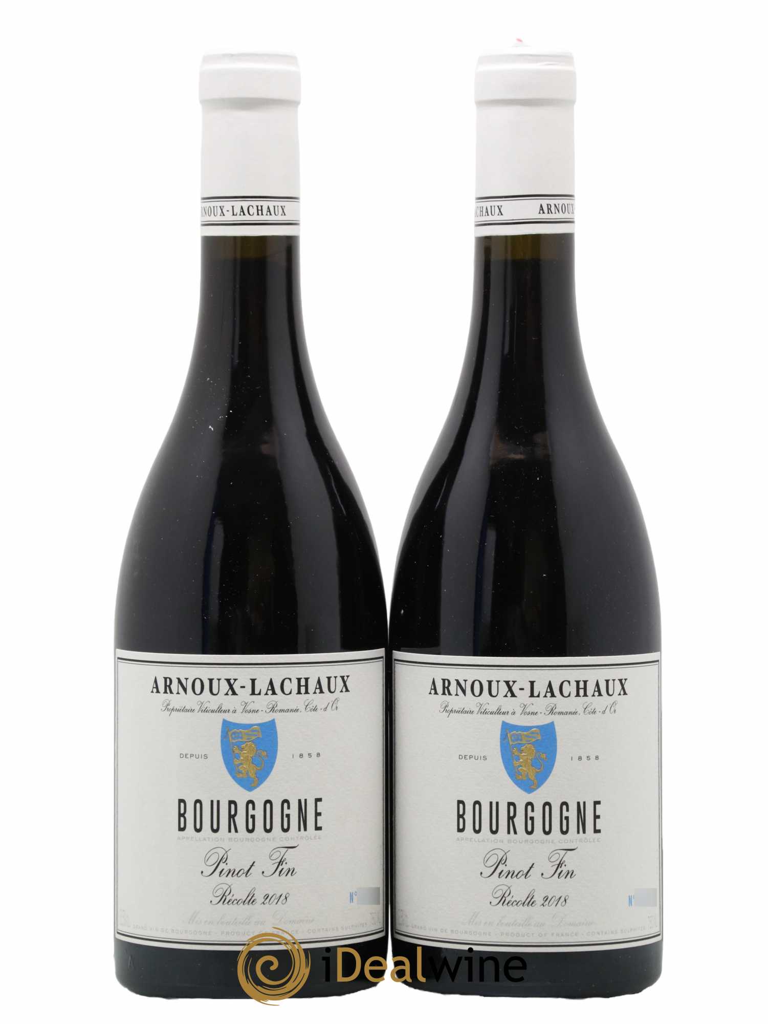 Bourgogne Pinot Fin Arnoux-Lachaux (Domaine) 2018 - Lot de 2 bouteilles - 0