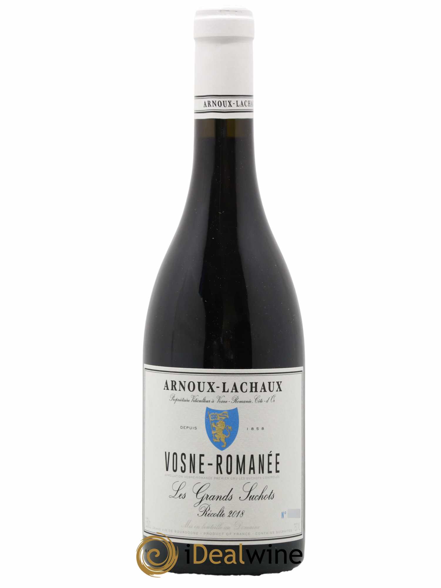 Vosne-Romanée 1er Cru Les Grands Suchots Arnoux-Lachaux (Domaine) 2018 - Lot de 1 bouteille - 0