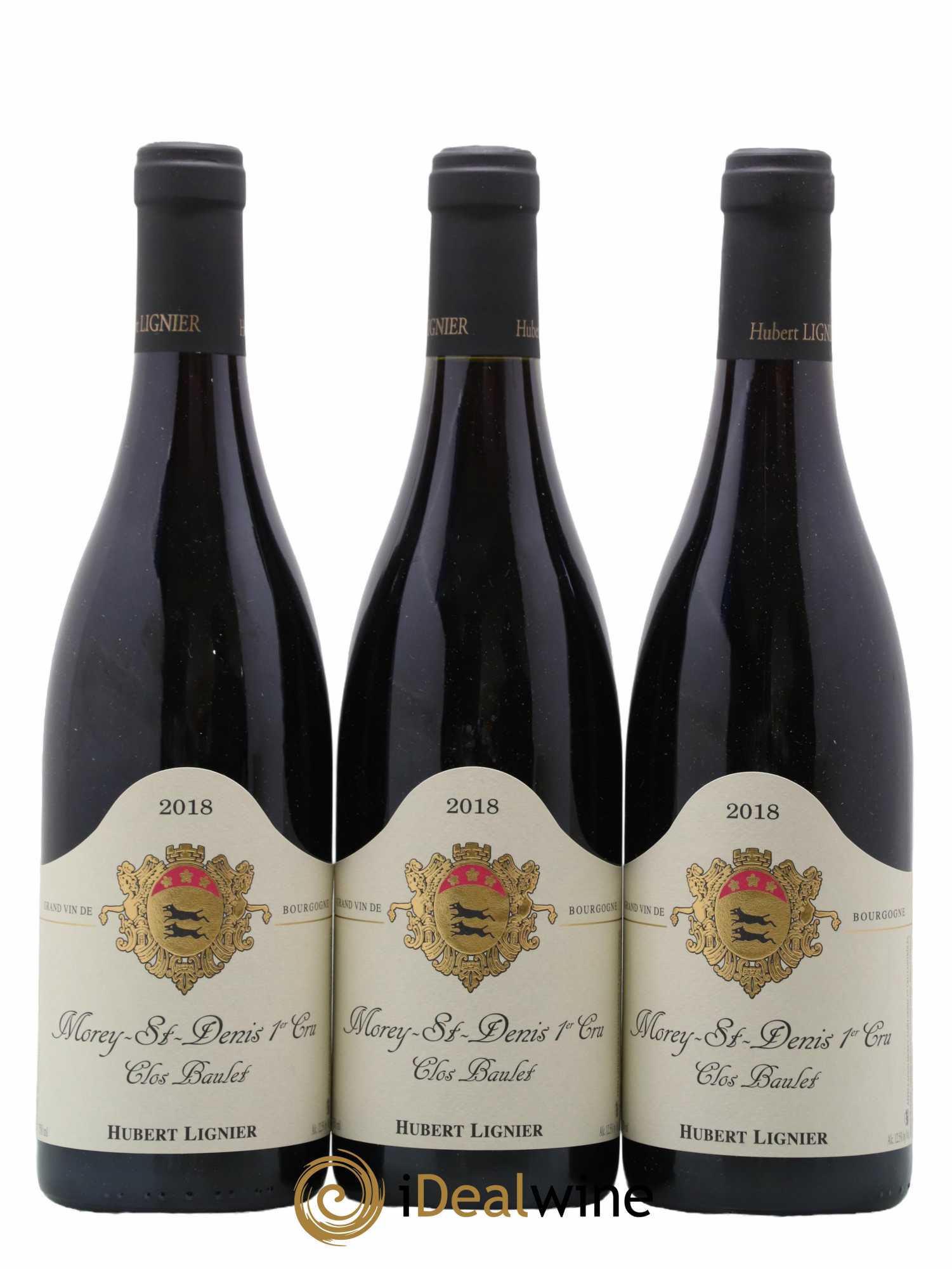 Morey-Saint-Denis 1er Cru Clos Baulet Hubert Lignier (Domaine) 2018 - Lot de 3 bouteilles - 0