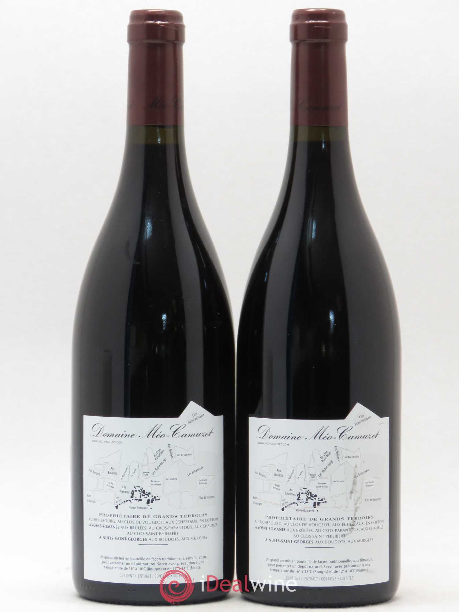 Corton Grand Cru Les Perrières Méo-Camuzet (Domaine) 2010 - Lot de 2 bouteilles - 1