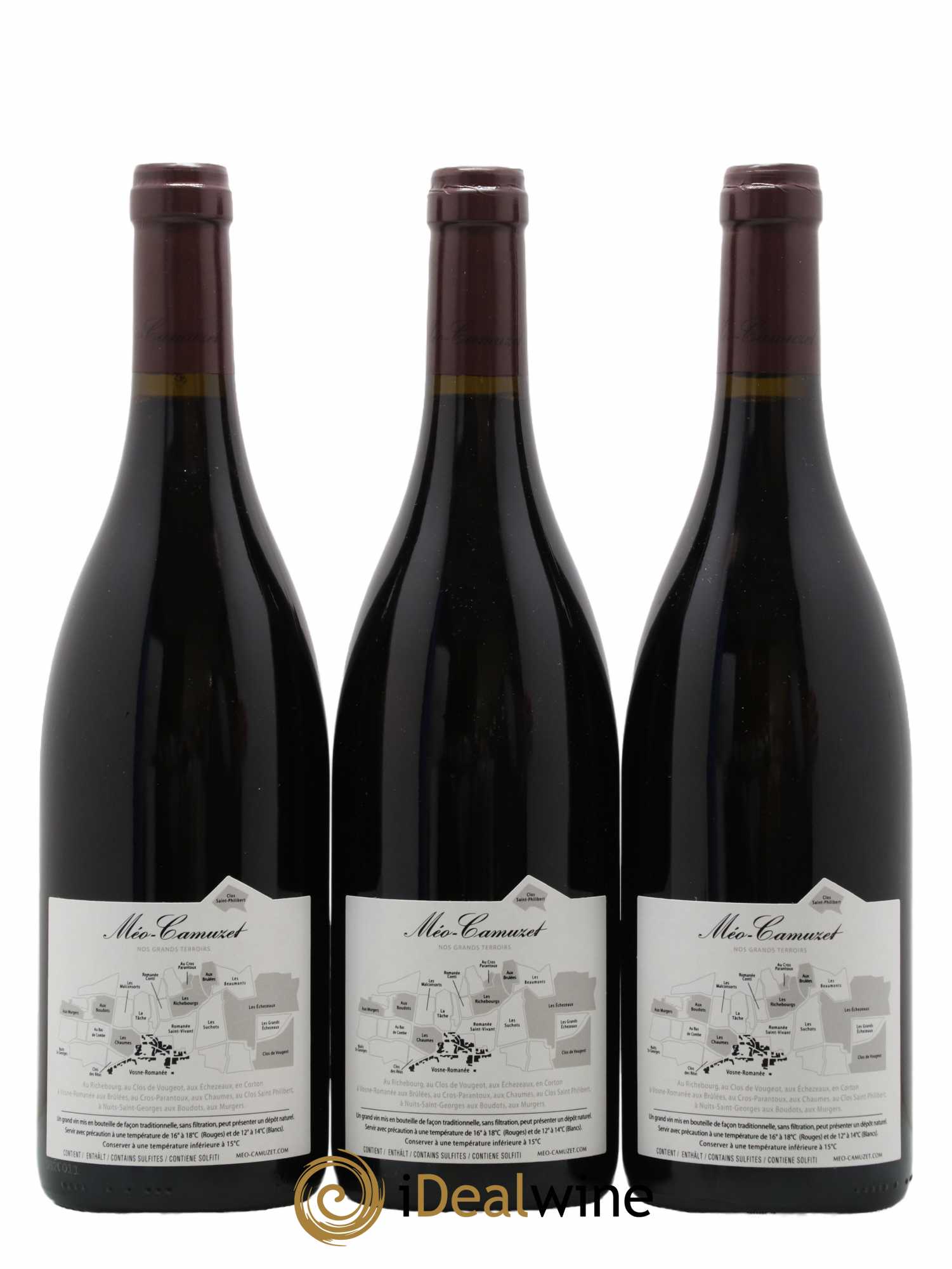 Chambolle-Musigny 1er Cru Les Feusselottes Méo-Camuzet (Frère & Soeurs) 2018 - Lot de 3 bouteilles - 1