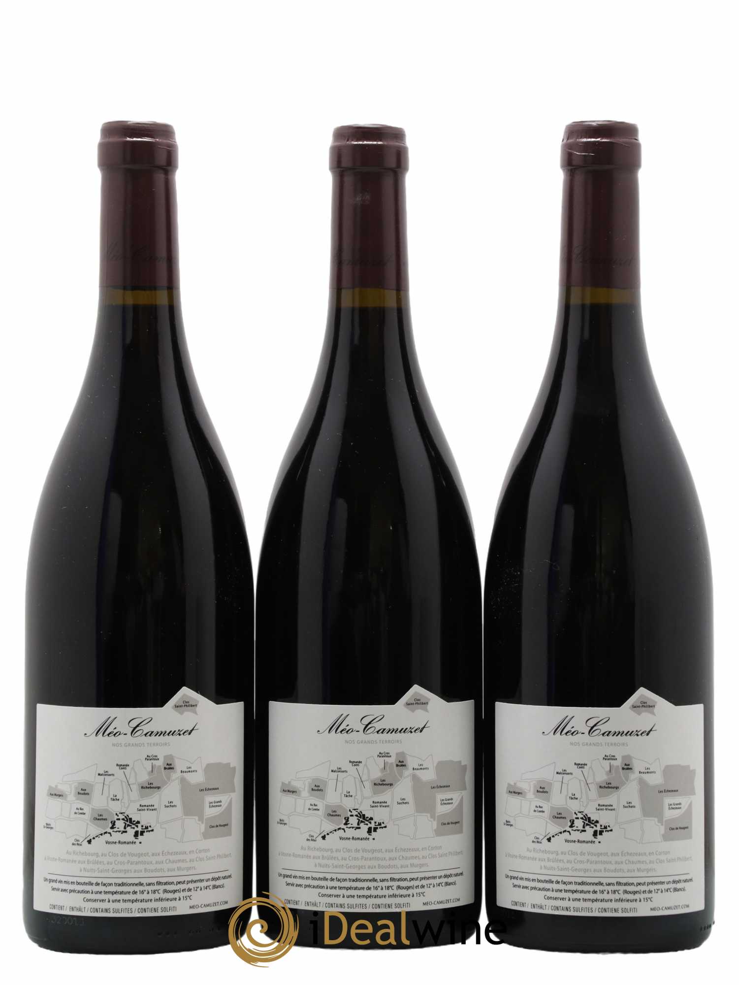 Nuits-Saint-Georges 1er Cru Les Perrières Méo-Camuzet (Frère & Soeurs) 2018 - Lot de 3 bouteilles - 1