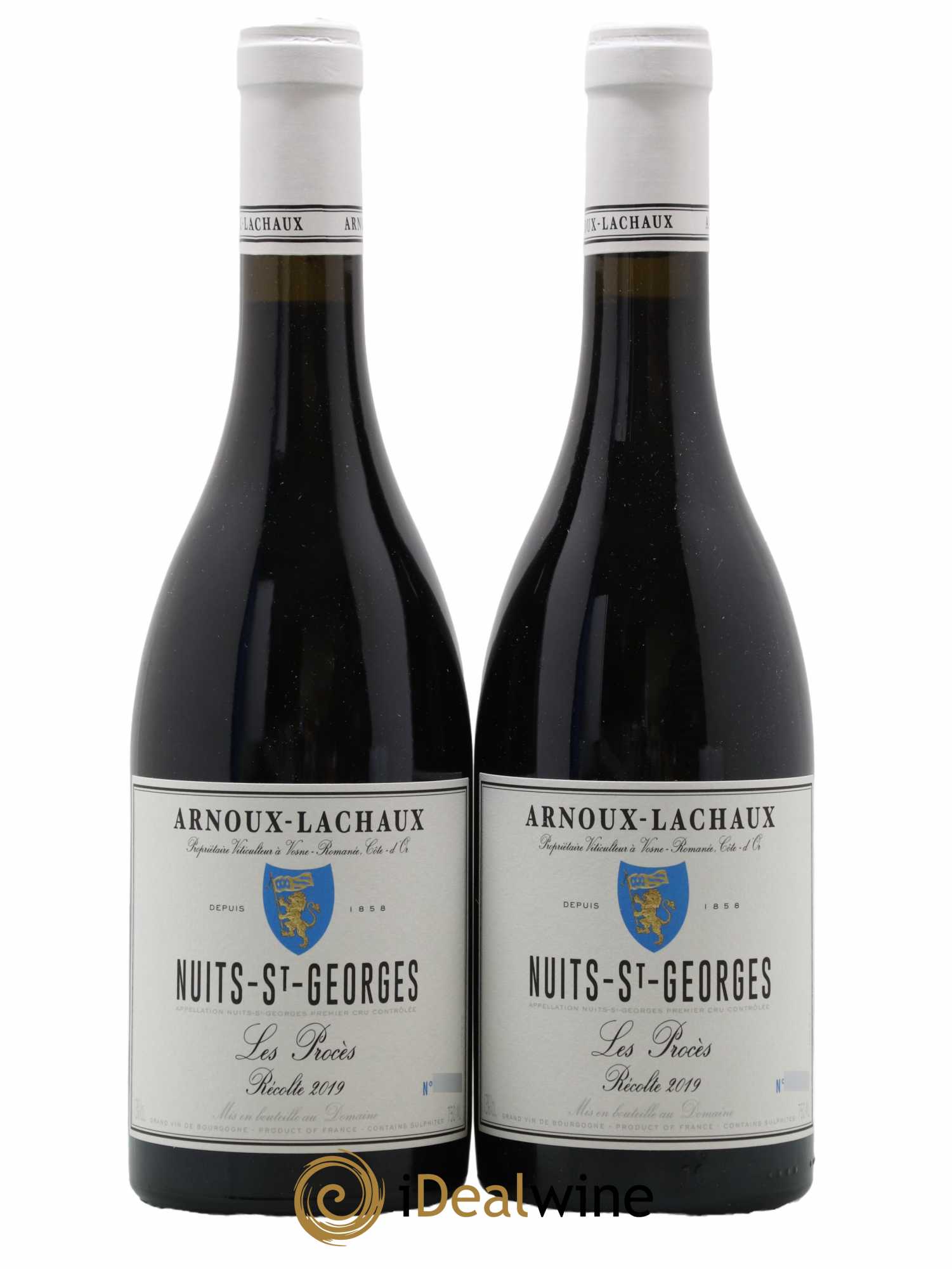 Nuits-Saint-Georges 1er Cru Les Procès Arnoux-Lachaux (Domaine) 2019 - Lot de 2 bouteilles - 0