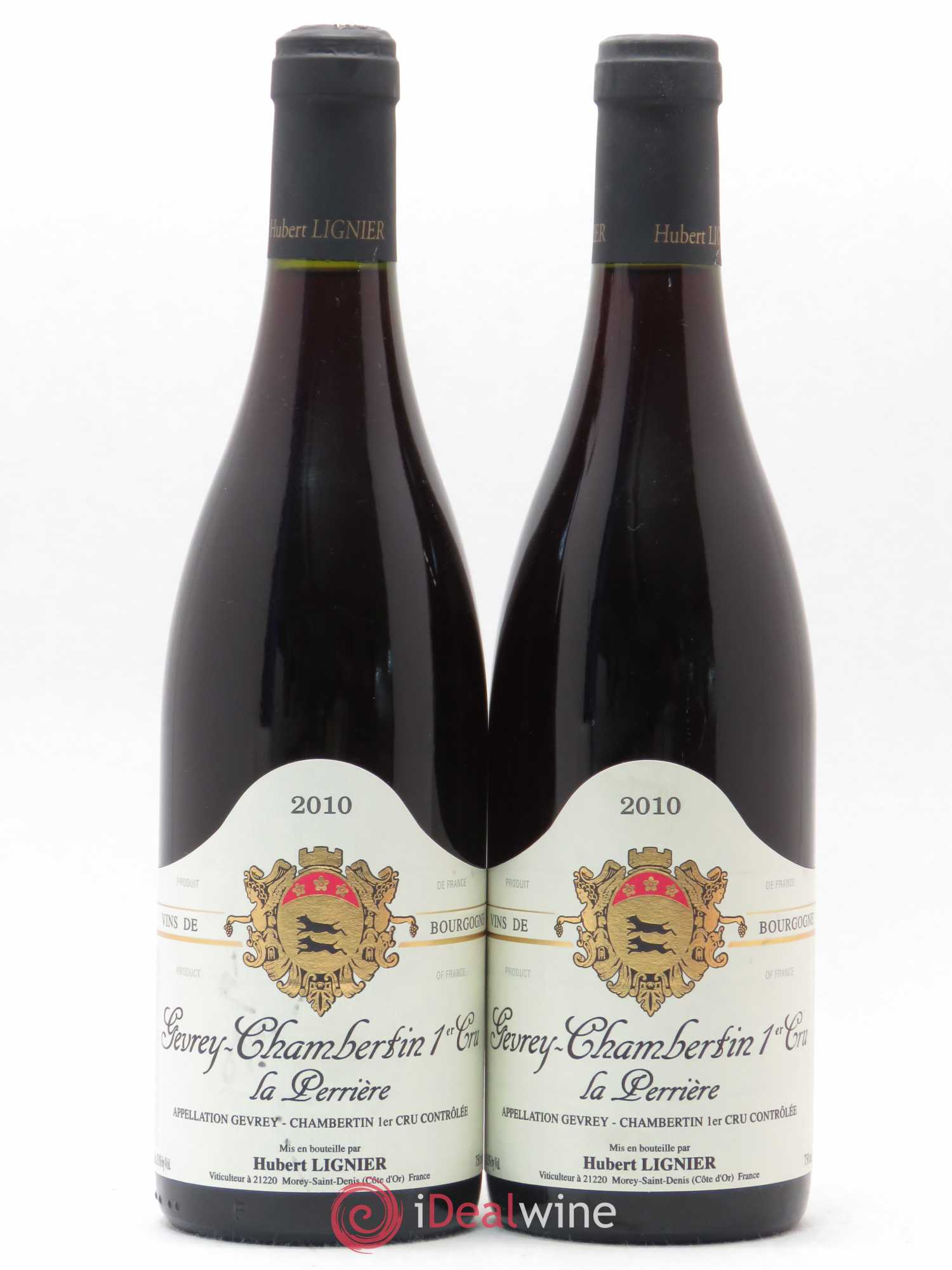 Gevrey-Chambertin Hubert Lignier (Domaine) 1er cru La Perrière 2010 - Posten von 2 Flaschen - 0