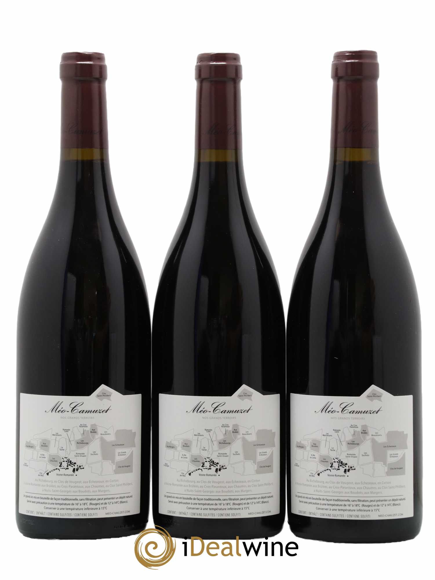 Nuits-Saint-Georges 1er Cru Les Perrières Méo-Camuzet (Frère & Soeurs) 2019 - Lot de 3 bouteilles - 1