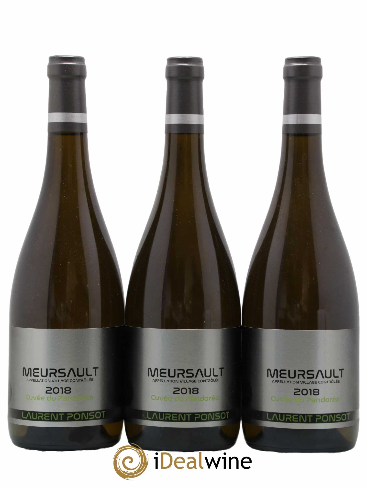 Meursault Cuvée du Pandoréa Laurent Ponsot 2018 - Lot de 3 bouteilles - 0