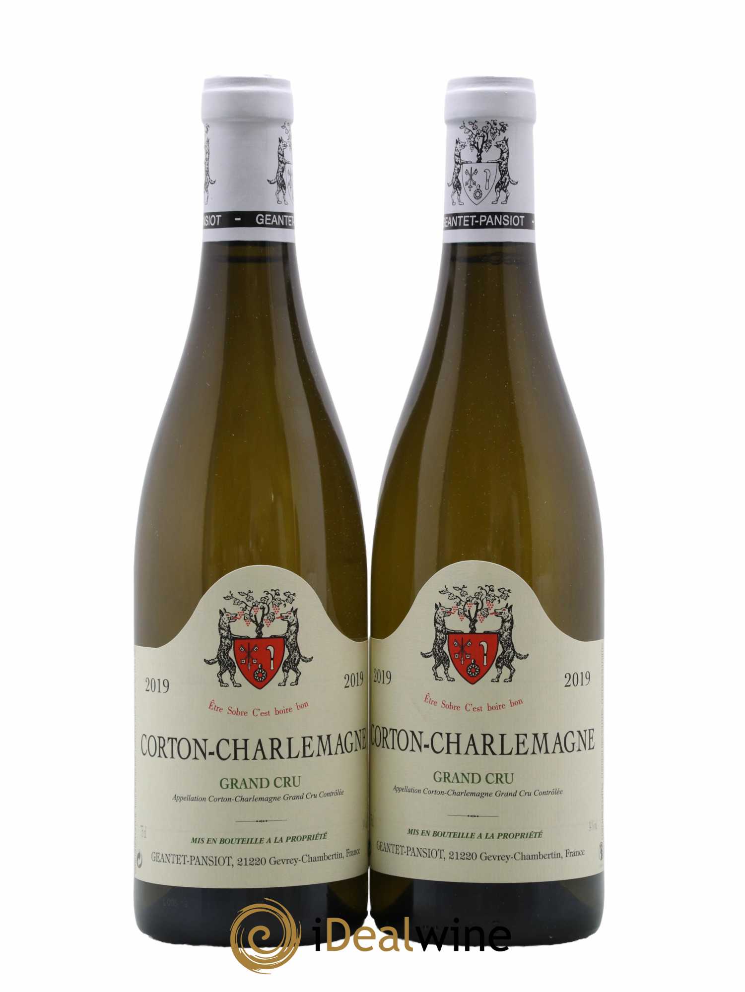 Corton-Charlemagne Grand Cru Geantet-Pansiot 2019 - Lot de 2 bouteilles - 0
