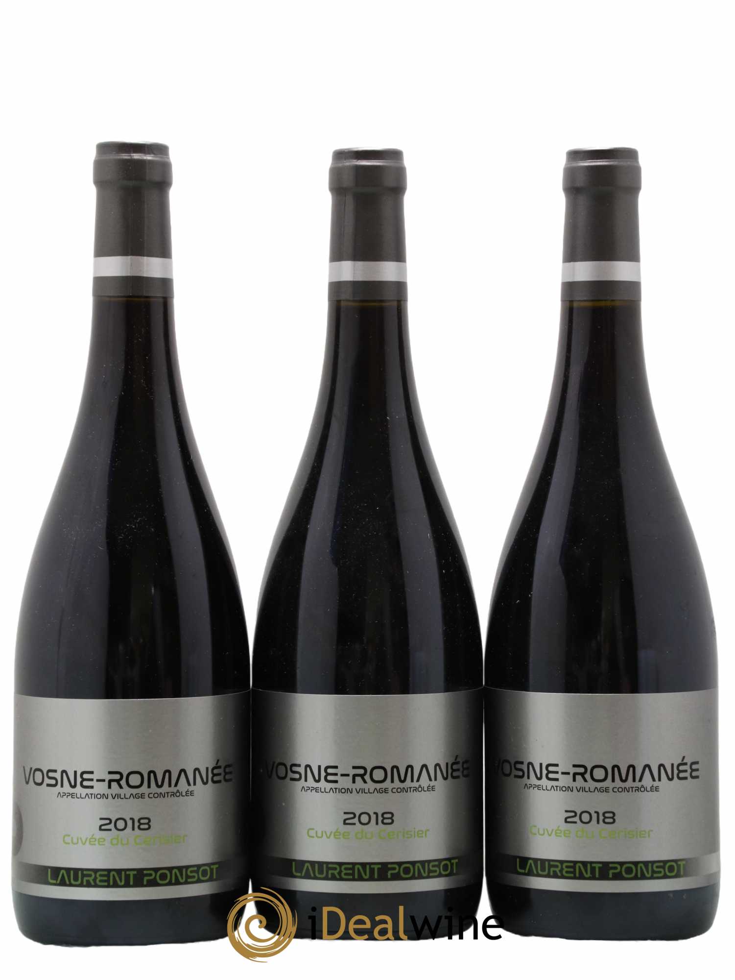 Vosne-Romanée Cuvée du Cerisier Laurent Ponsot 2018 - Lot de 3 bouteilles - 0