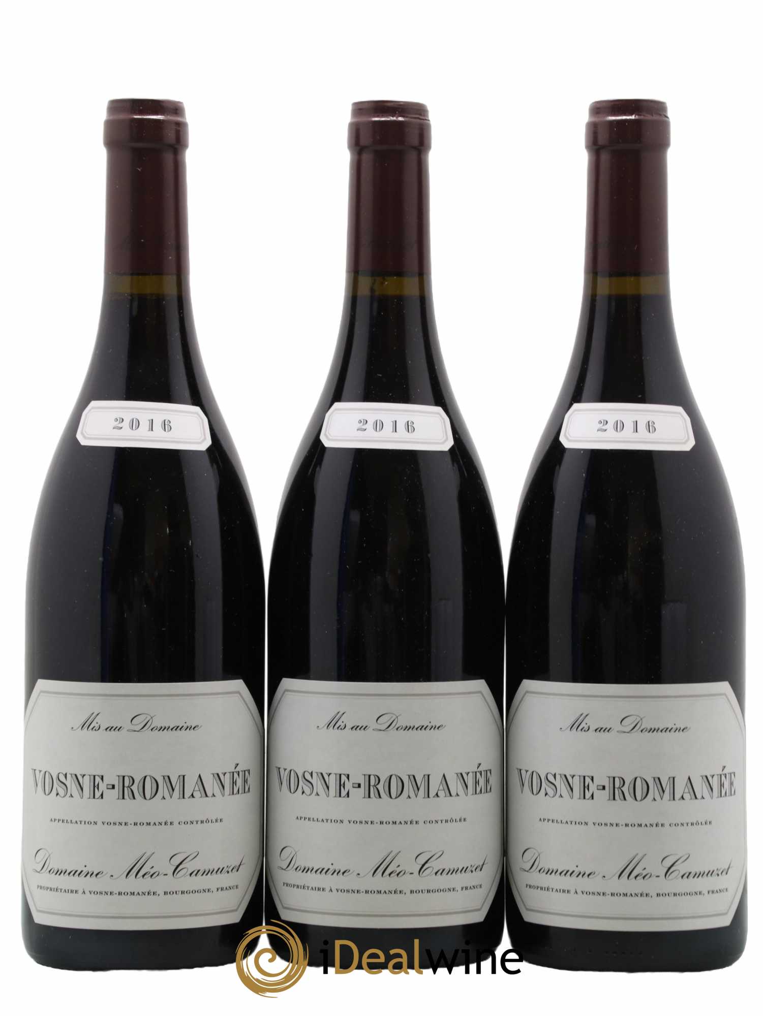 Vosne-Romanée Méo-Camuzet (Domaine) 2016 - Lot de 3 bouteilles - 0