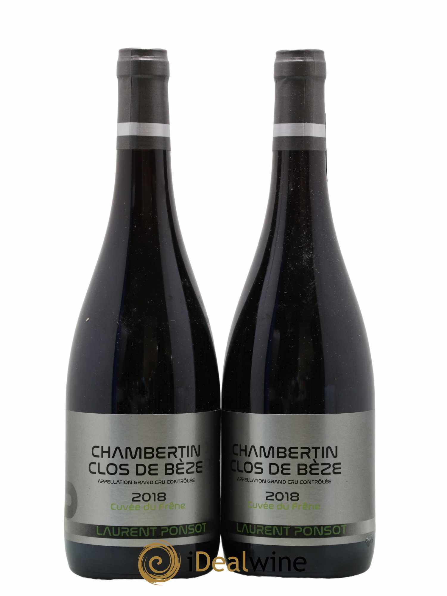 Chambertin Clos de Bèze Grand Cru Cuvée du Frêne Laurent Ponsot Cuvée Du Frêne Laurent Ponsot 2018 - Lot de 2 bouteilles - 0