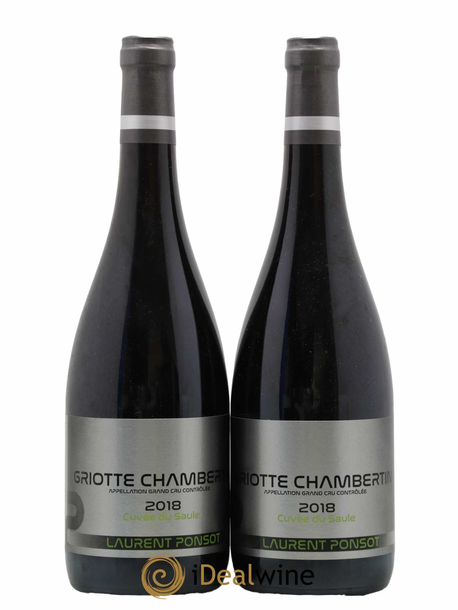Griotte-Chambertin Grand Cru Cuvée du Saule Laurent Ponsot 2018 - Lot de 2 bouteilles - 0