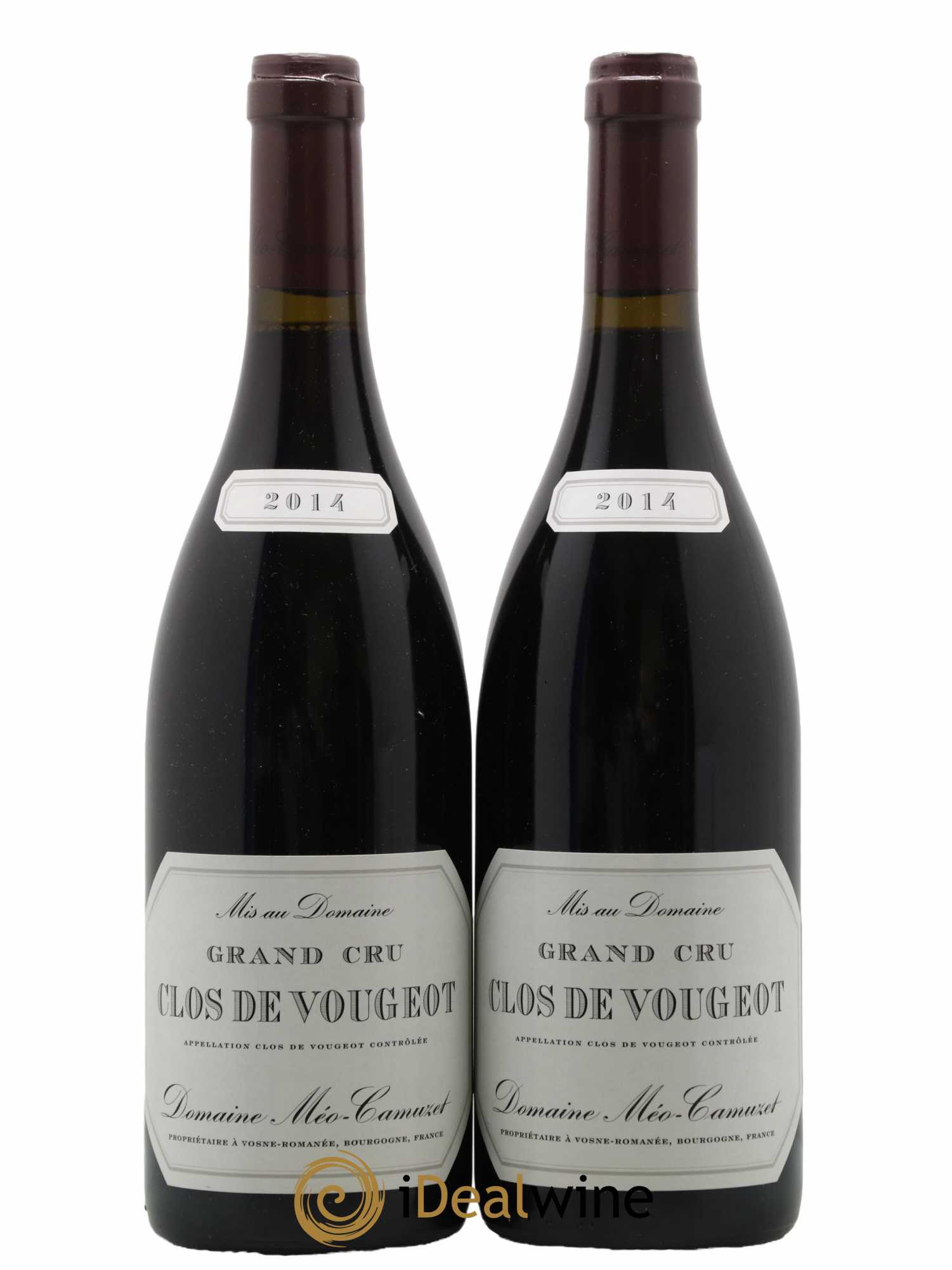 Clos de Vougeot Grand Cru Méo-Camuzet (Domaine) 2014 - Lot de 2 bouteilles - 0