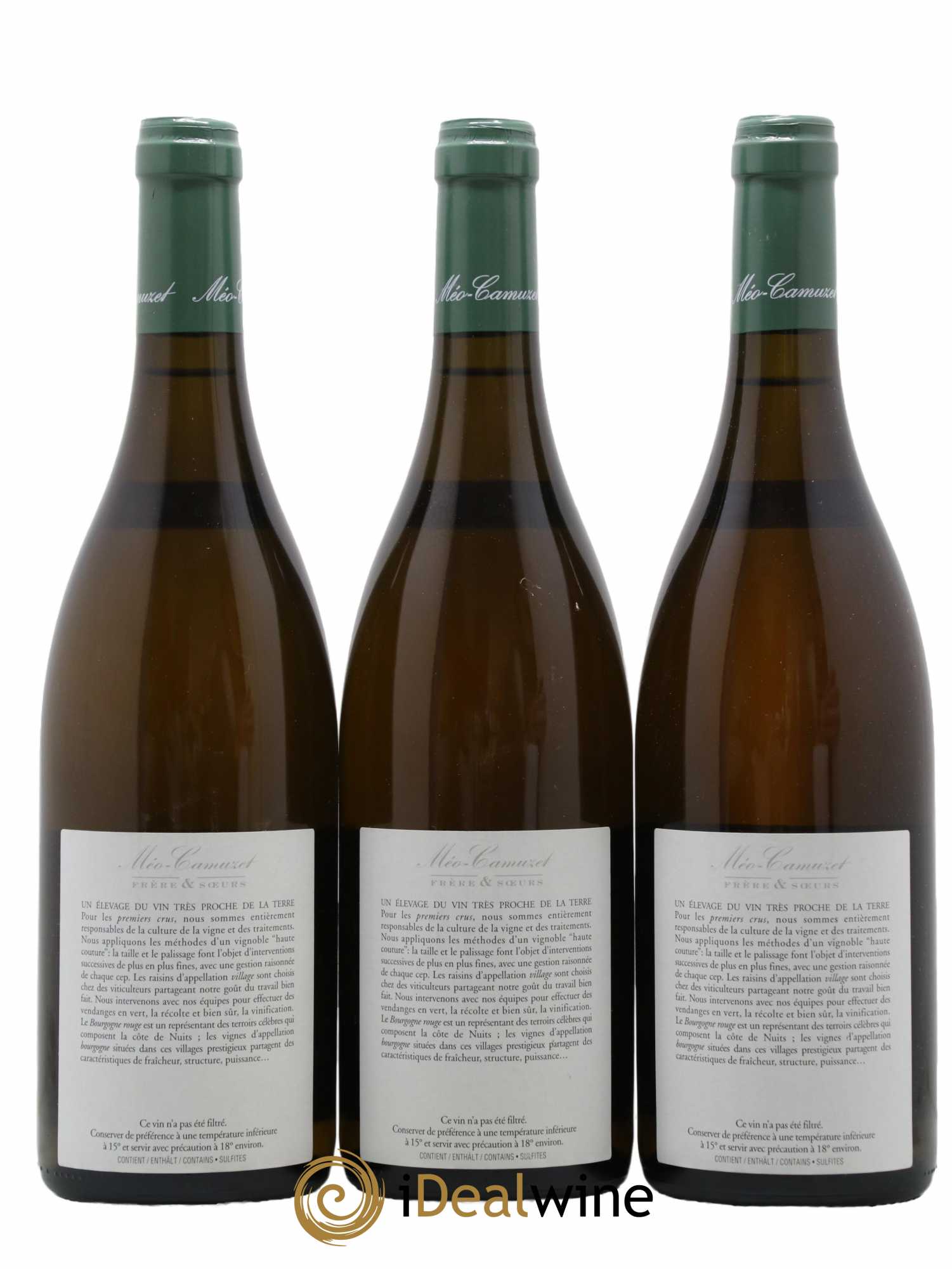 Corton-Charlemagne Grand Cru Méo-Camuzet (Frère & Soeurs) 2011 - Lot de 3 bouteilles - 1