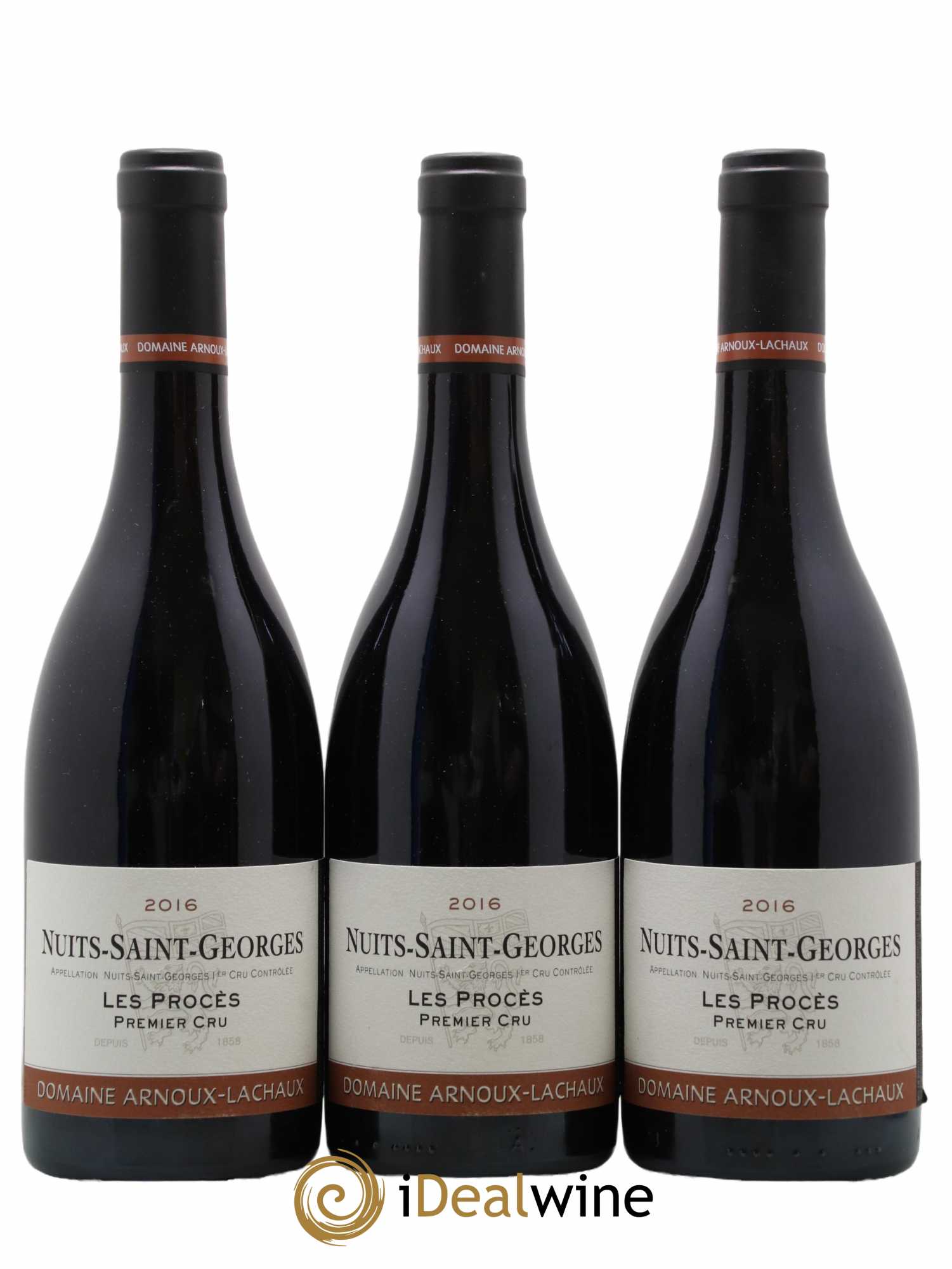 Nuits-Saint-Georges 1er Cru Les Procès Arnoux-Lachaux (Domaine) 2016 - Lot de 3 bouteilles - 0